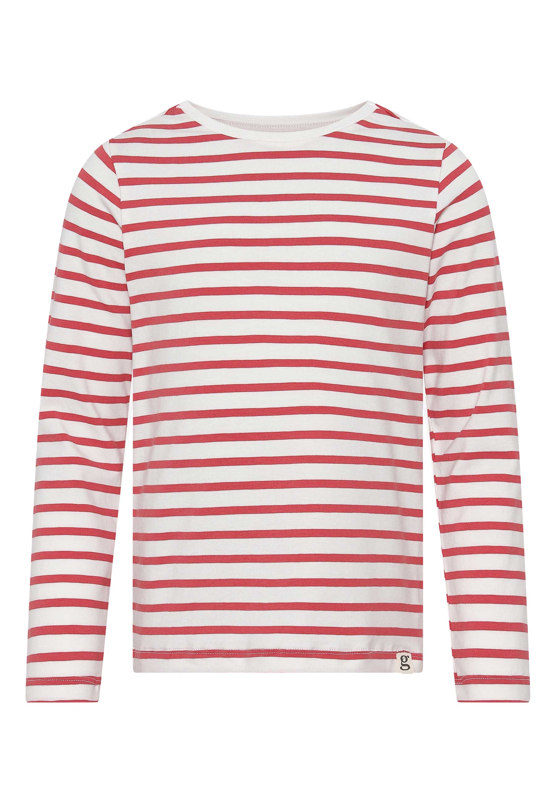 GROBUND Charlie blusen mini - den med ribsrøde striber