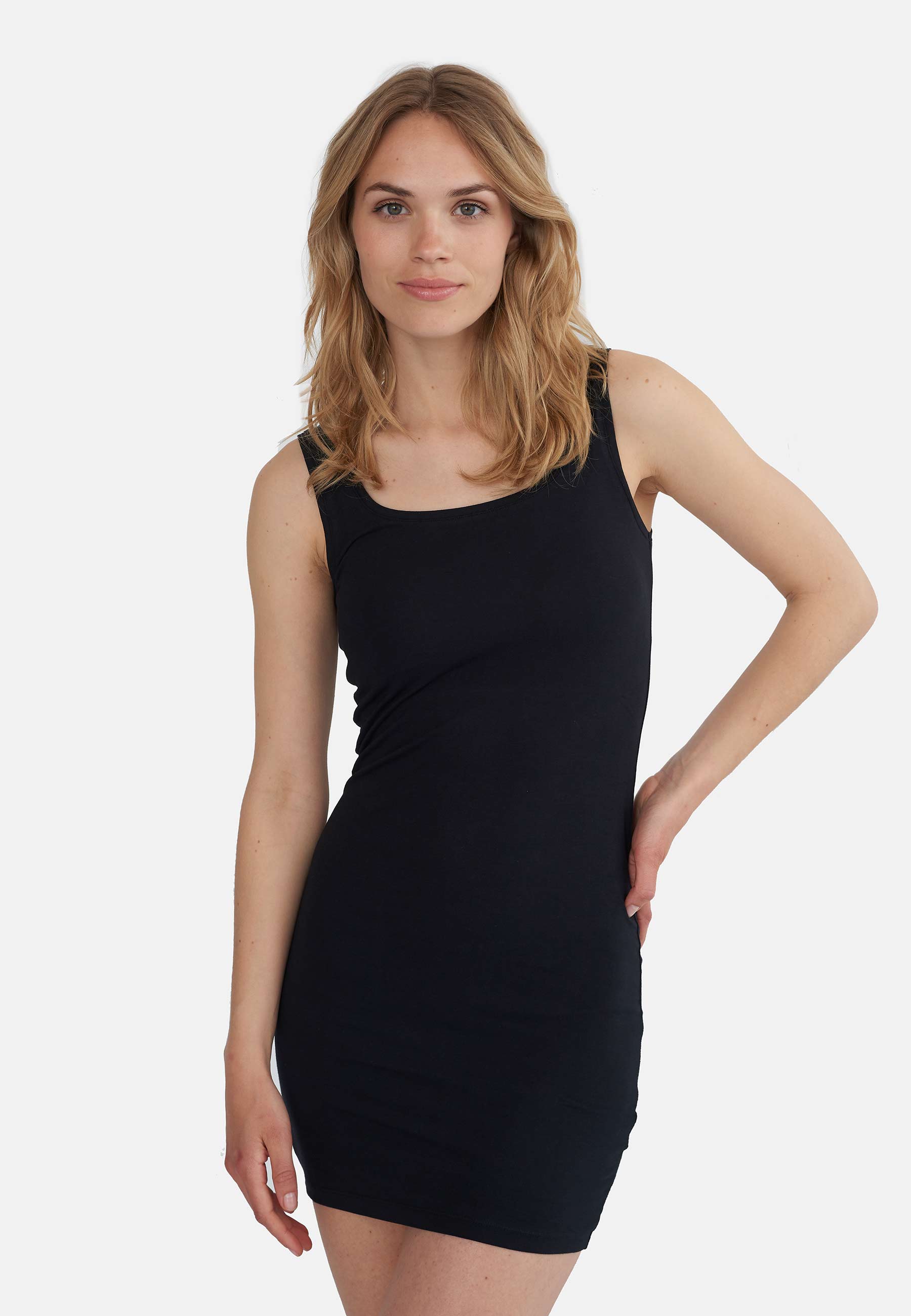 GROBUND Ena toppen - den i bomuld i sort