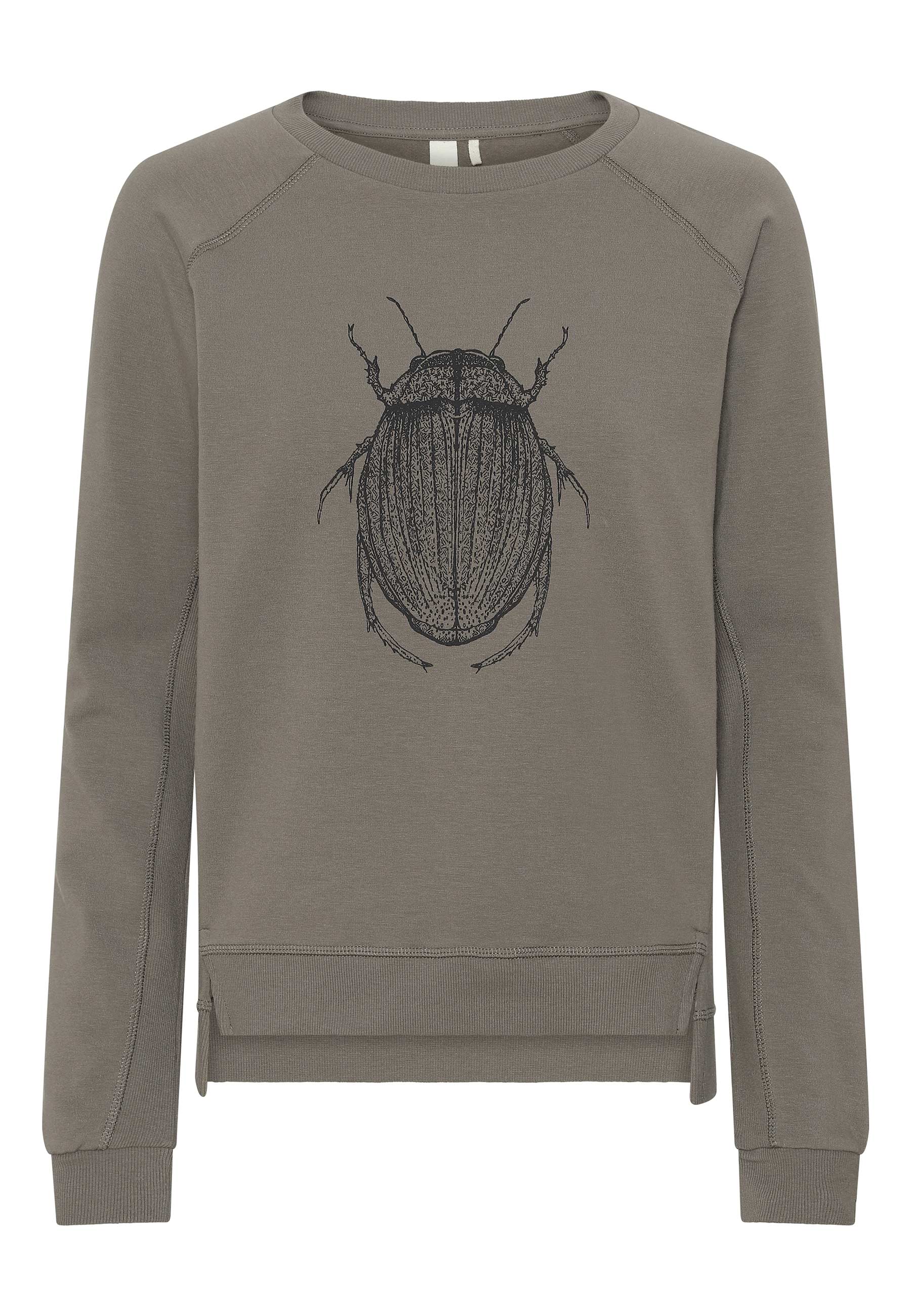 GROBUND Martha sweatshirten - den i muskat med vandkalv