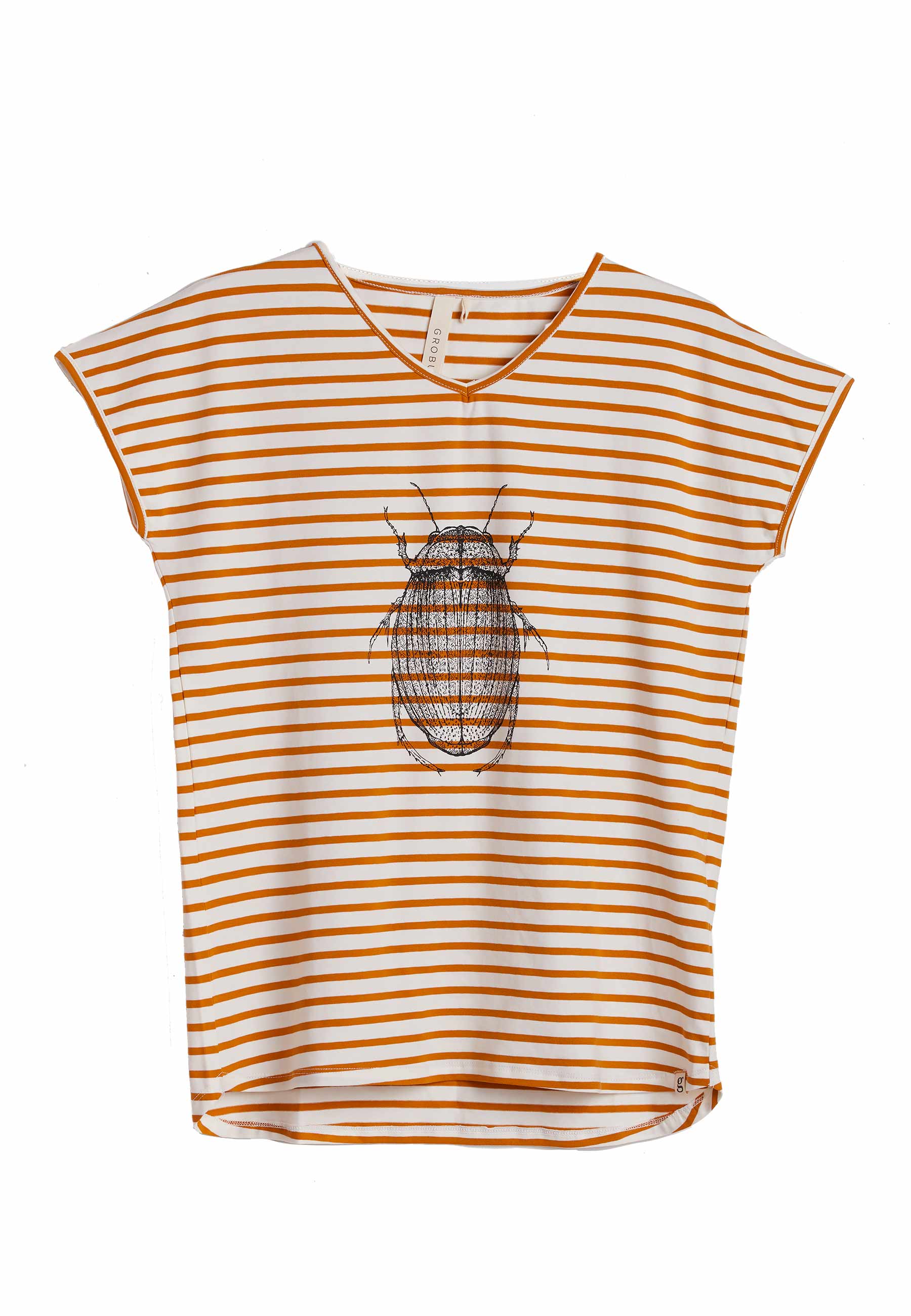 GROBUND Mille t-shirten - den med gyldne striber