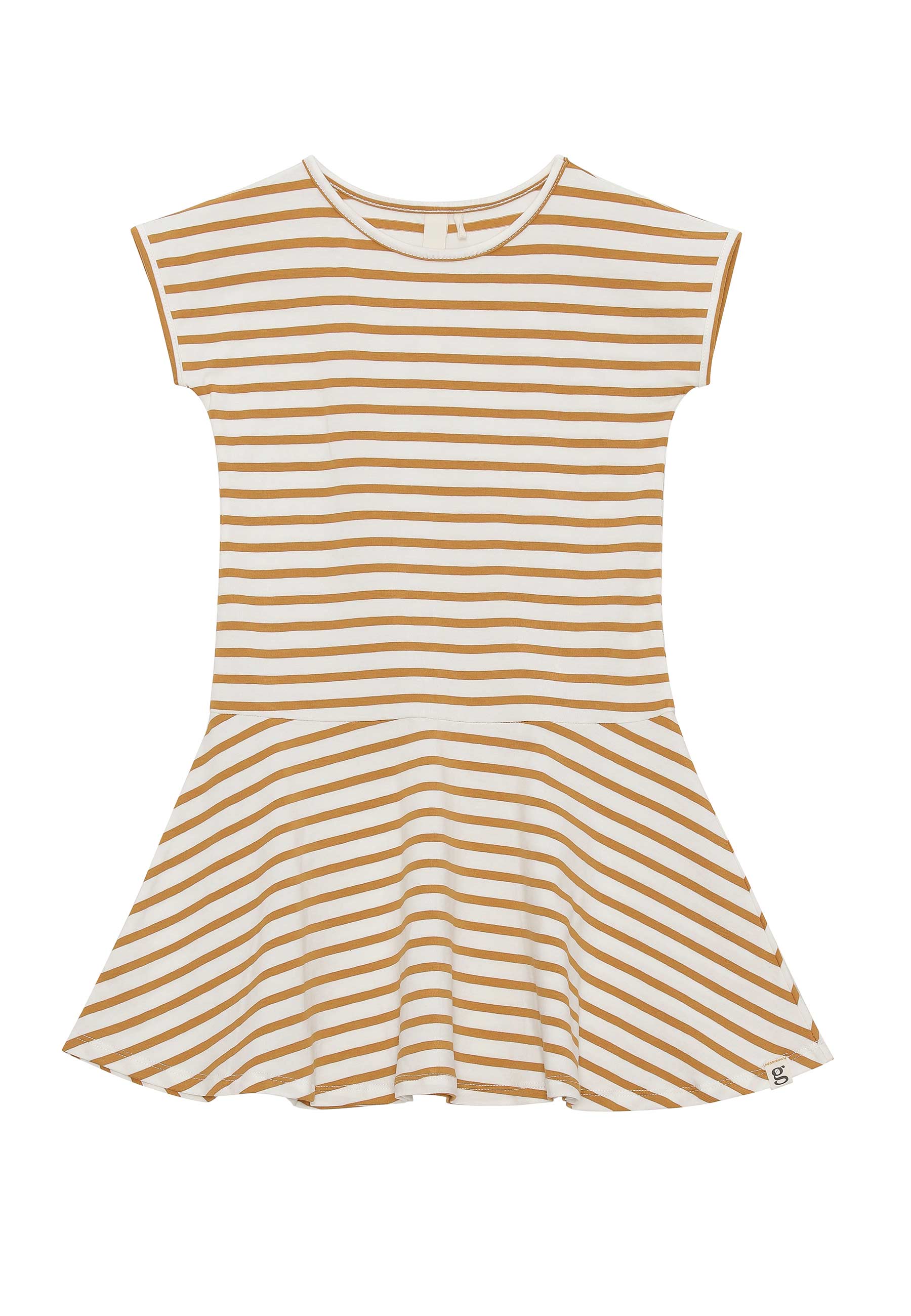 GROBUND Carmen kjolen mini - den med gyldne striber