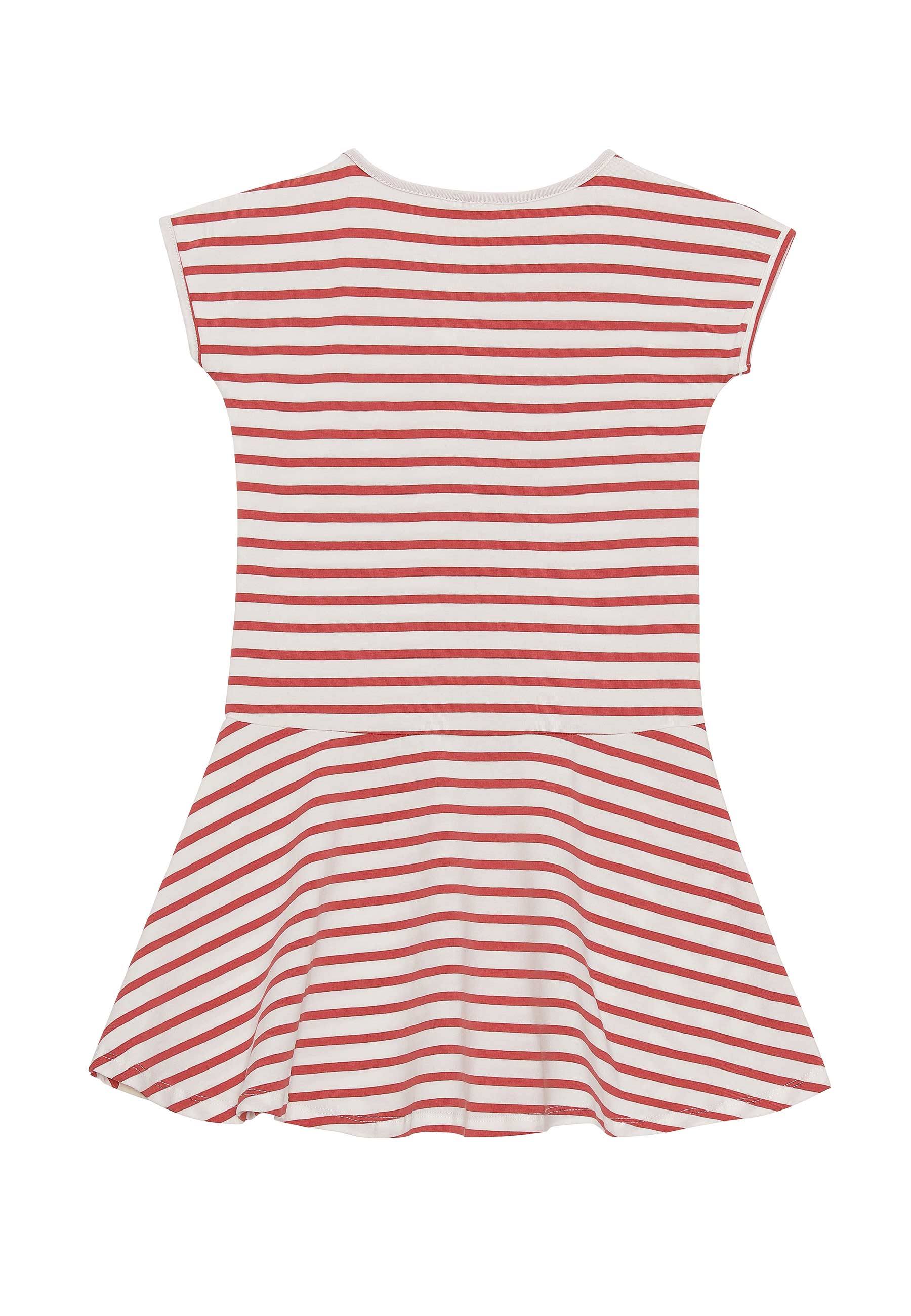 GROBUND Carmen kjolen mini - den med ribsrøde striber