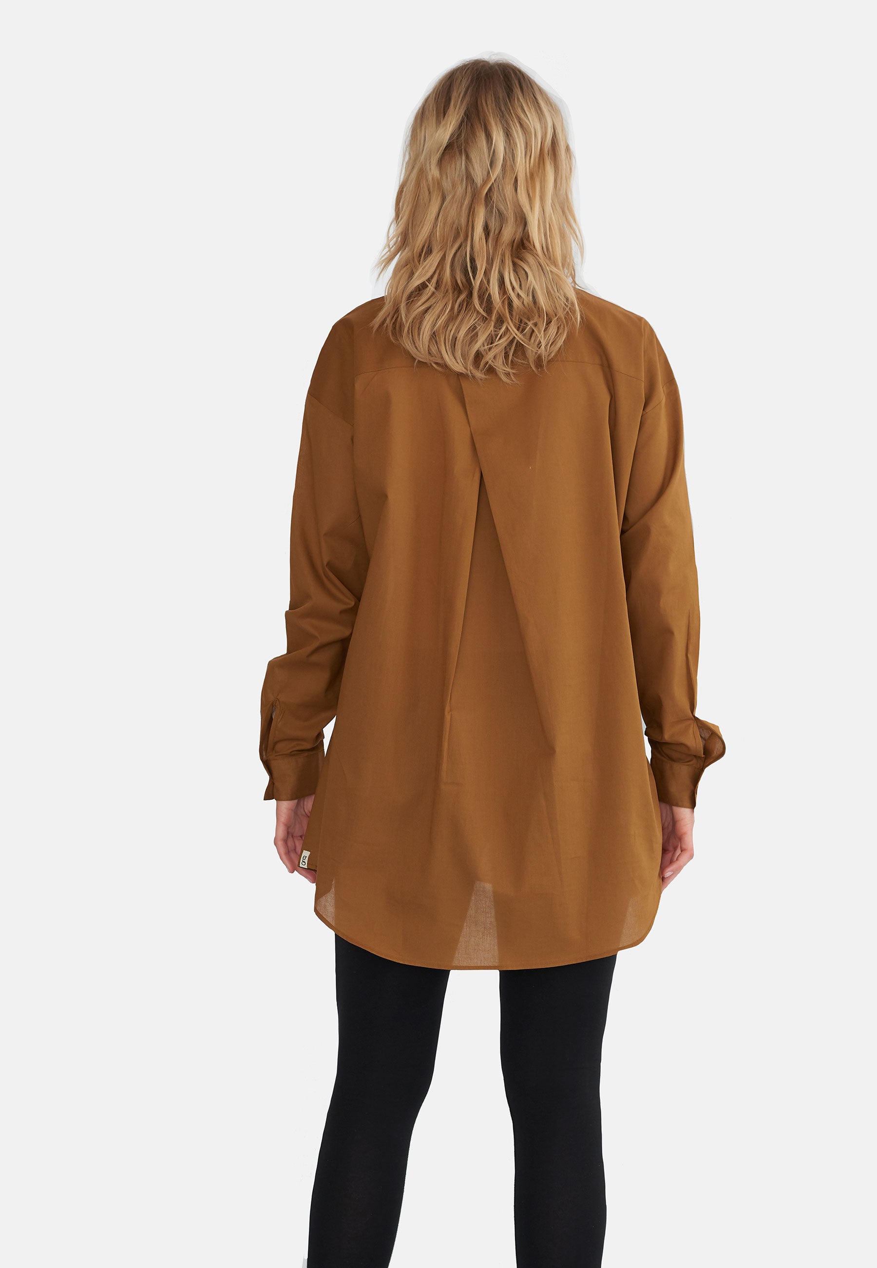 GROBUND Liva skjorten - den oversize i kanel