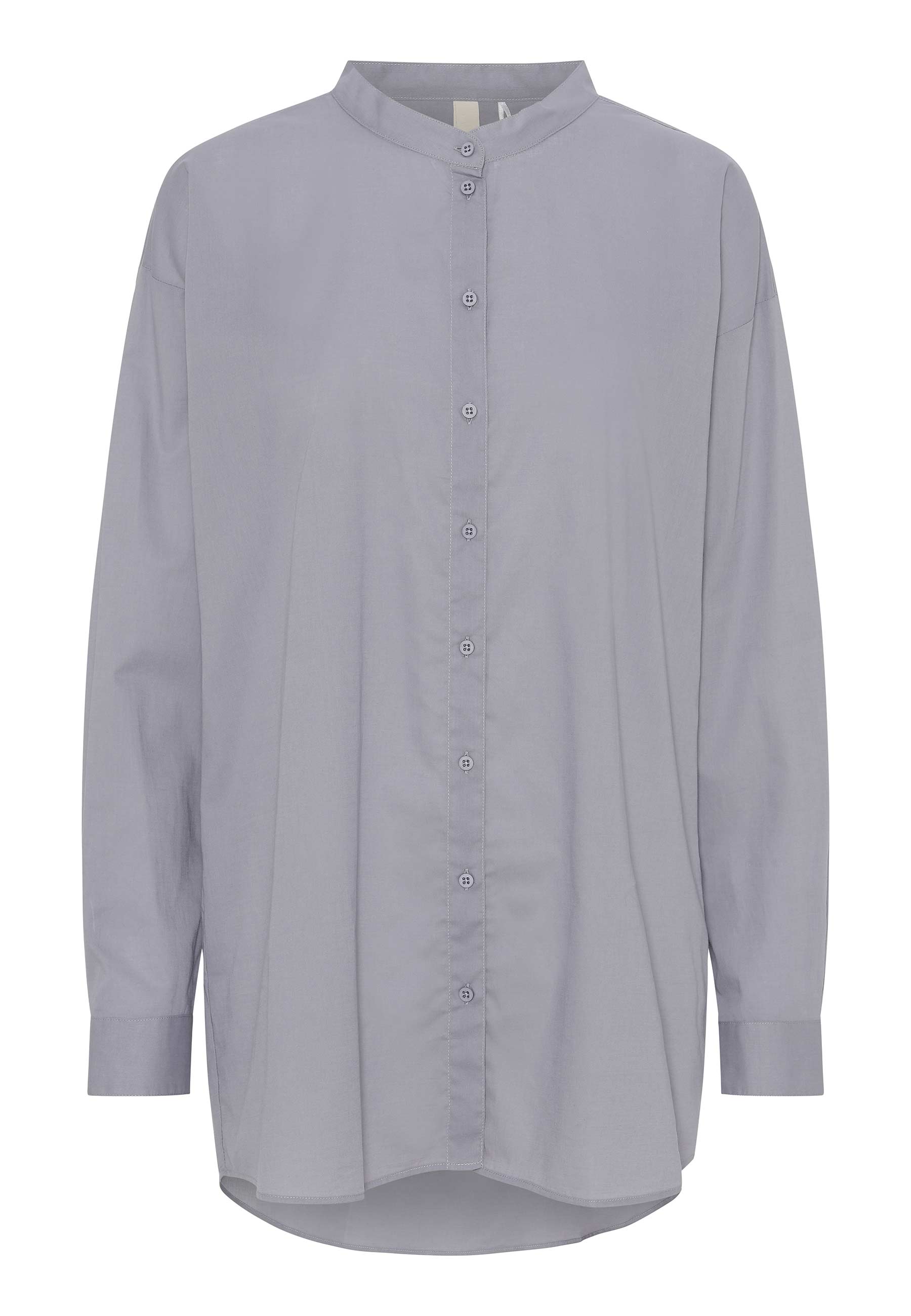 GROBUND Liva skjorten - den oversize i himmelgrå