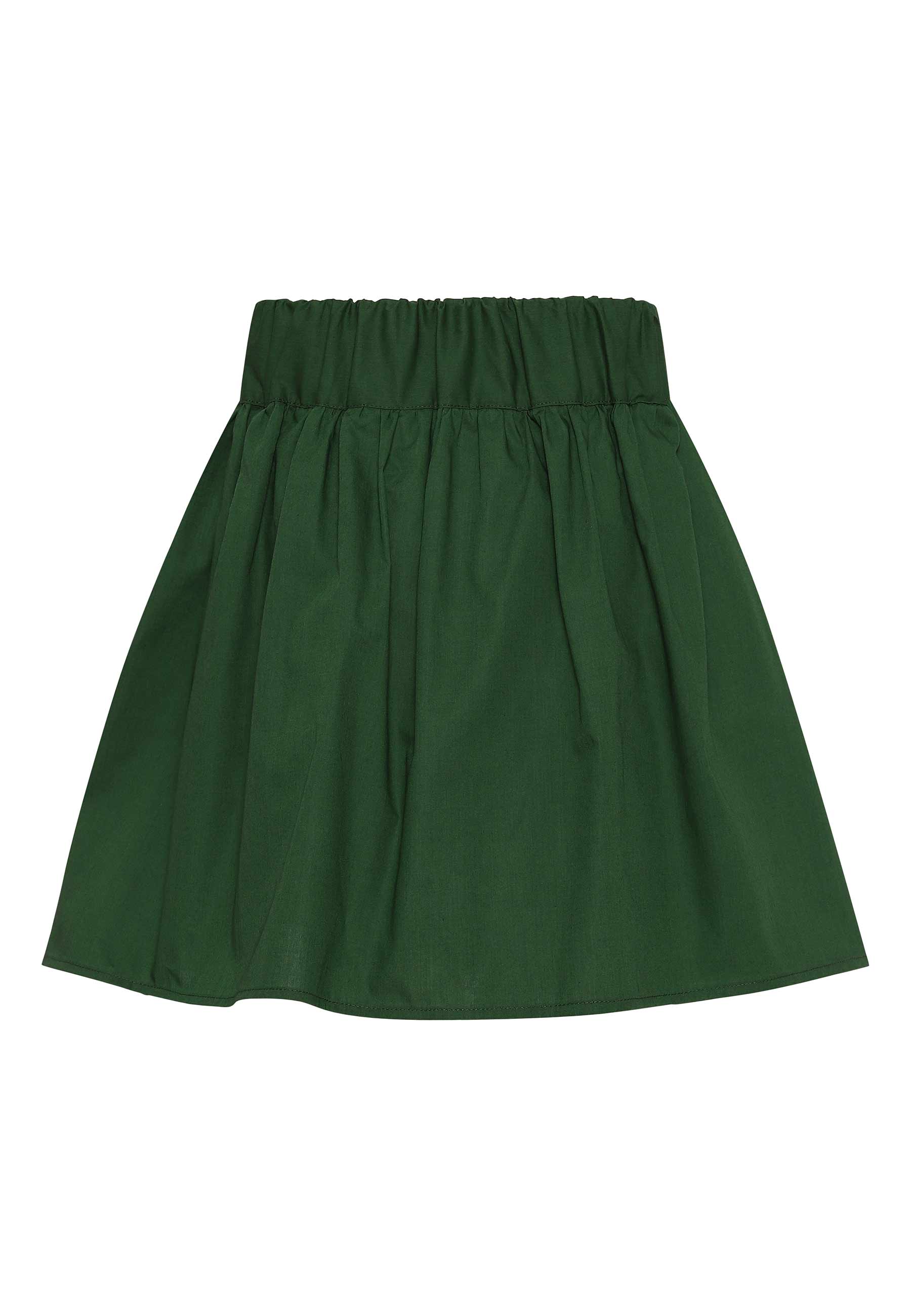 GROBUND Carla nederdelen mini - den i grøn