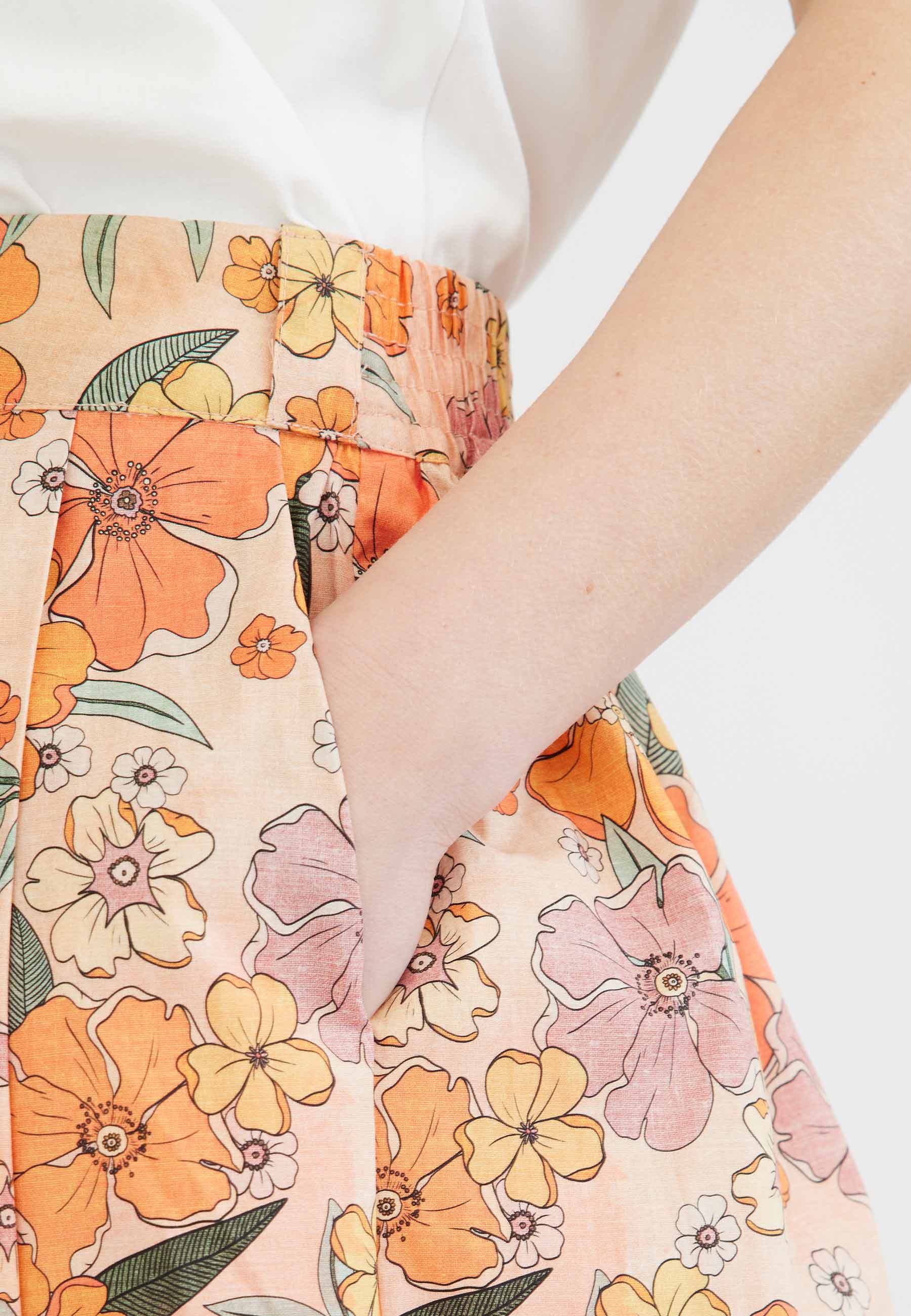 GROBUND Nelly nederdelen - i retroprint