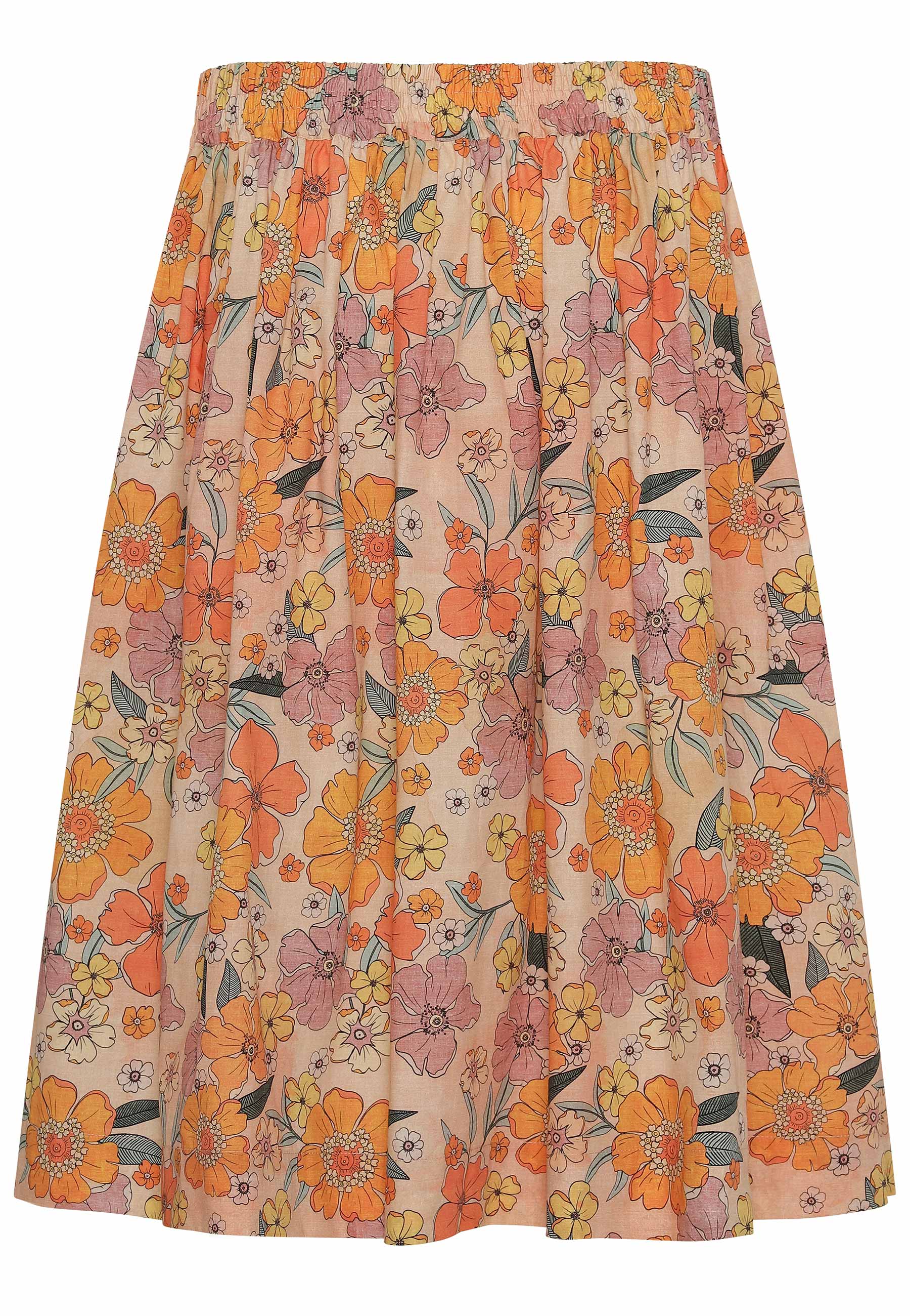 GROBUND Nelly nederdelen - i retroprint