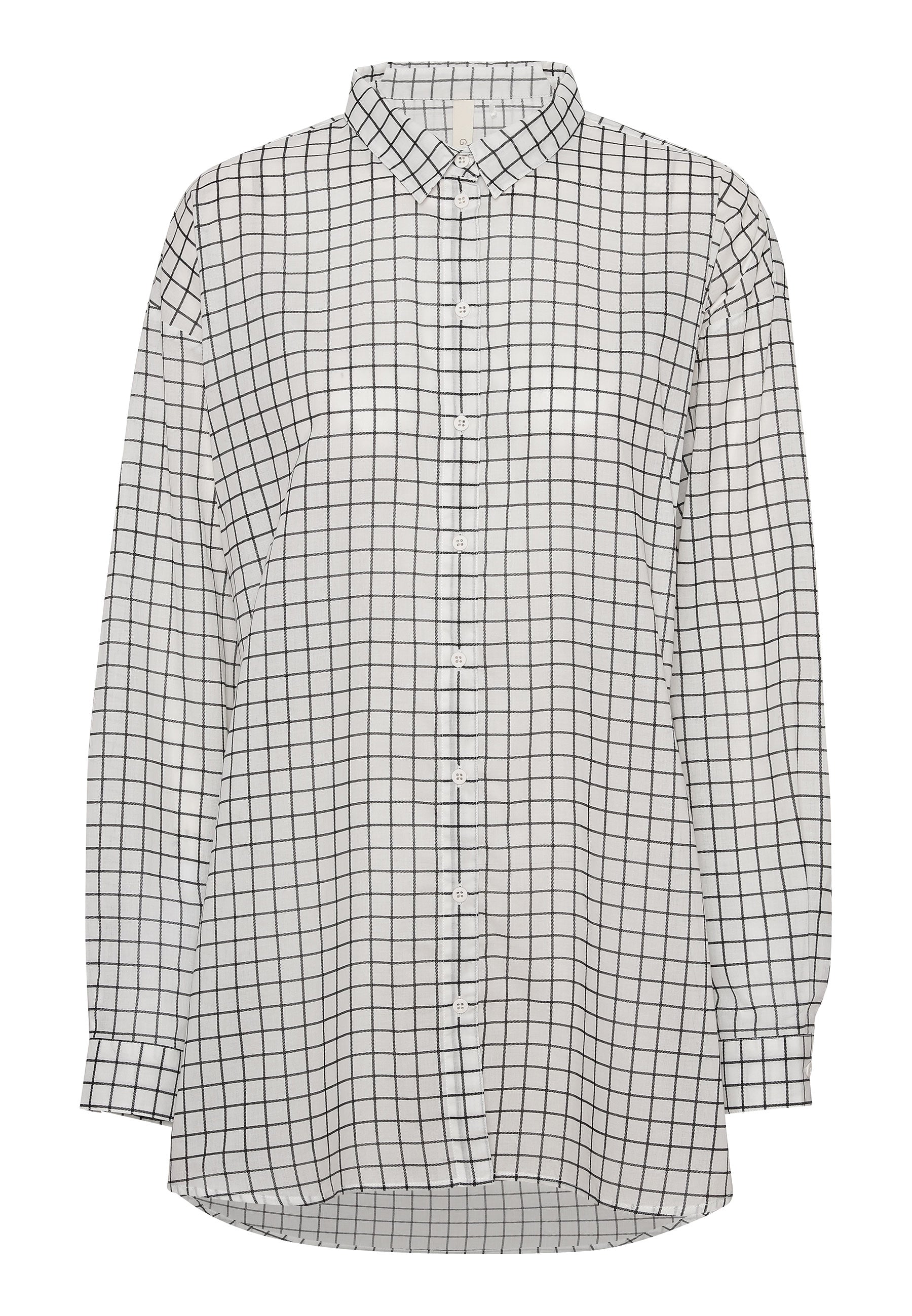 GROBUND Luna skjorten - den oversize med tern