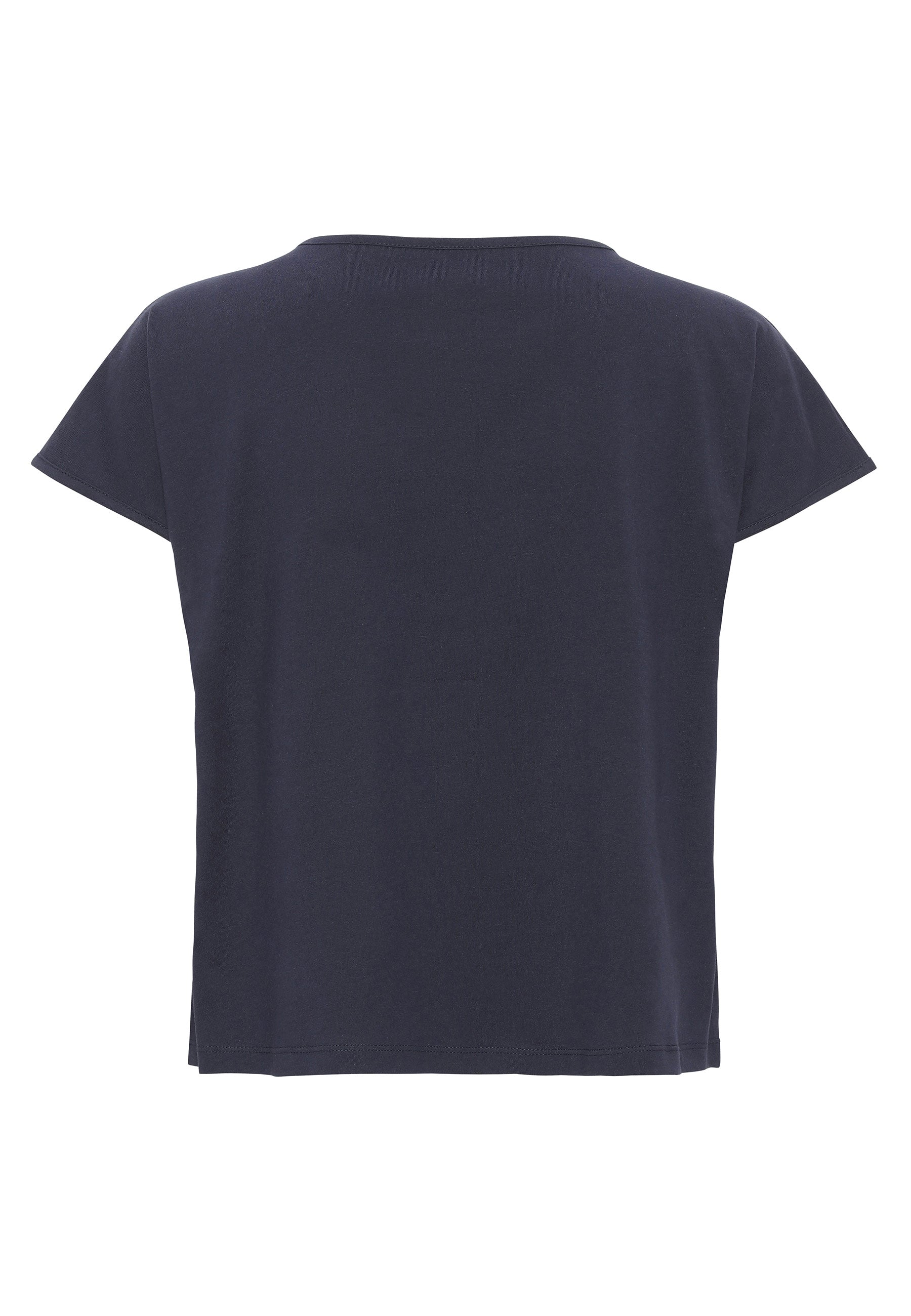 GROBUND Karen t-shirten - den korte i mørkeblå