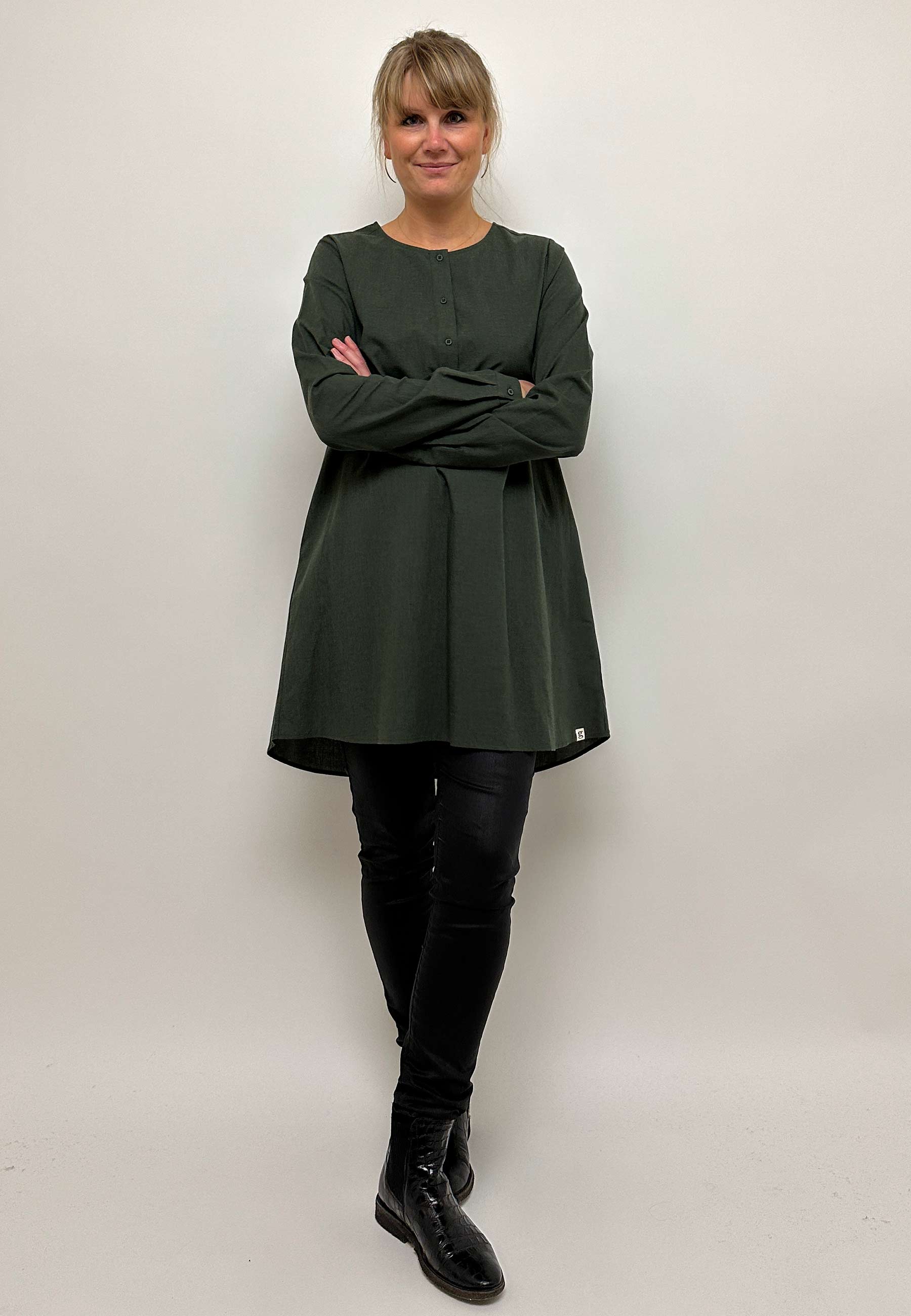 GROBUND Johanne tunikaen - den i grøn melange