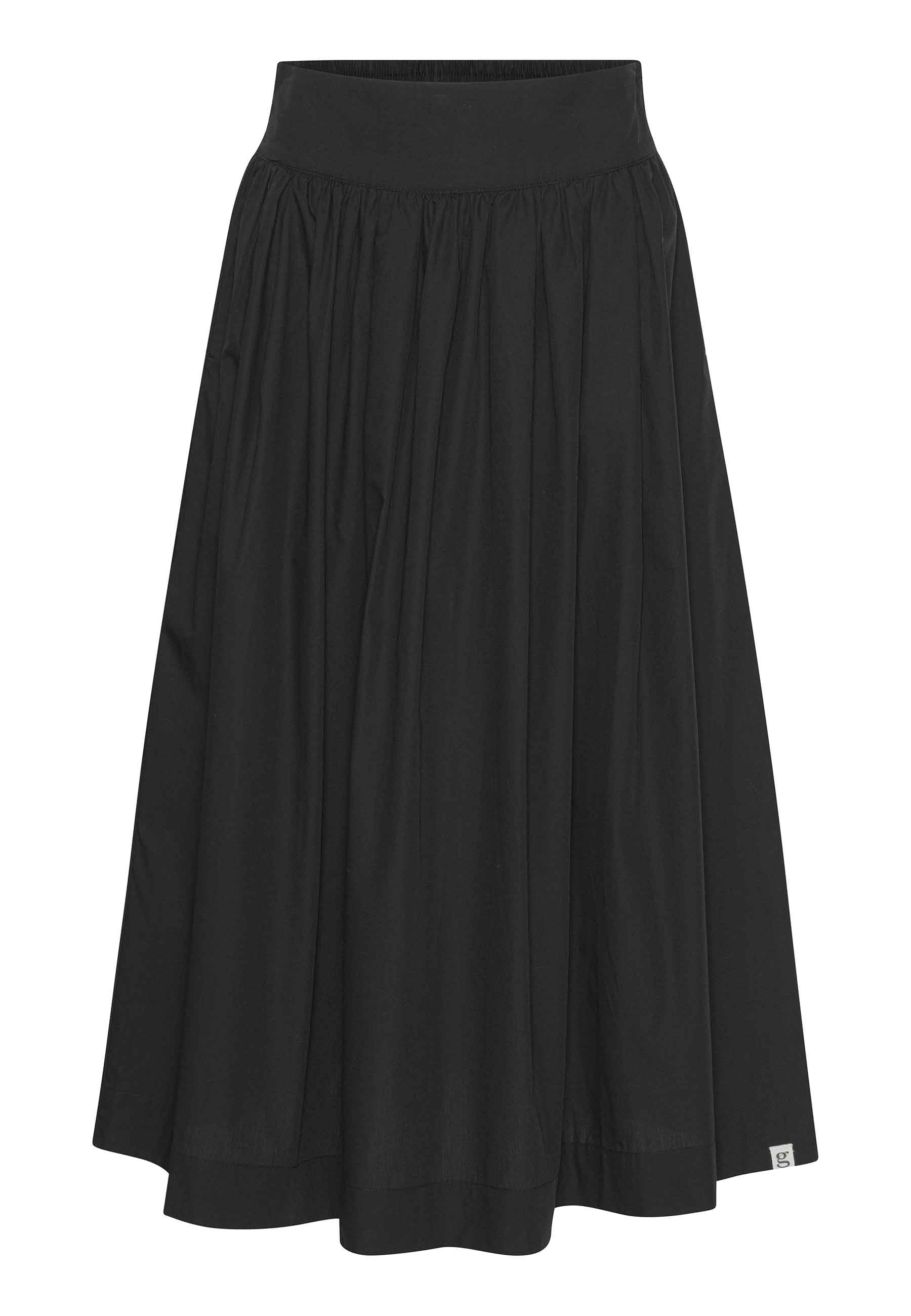 GROBUND Mette nederdel - den lange i kulsort