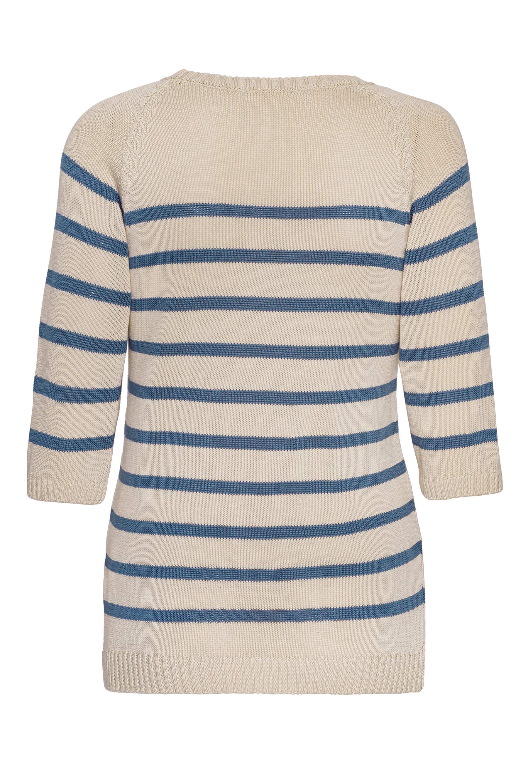 GROBUND Inga strik t-shirt - den med himmelblå striber