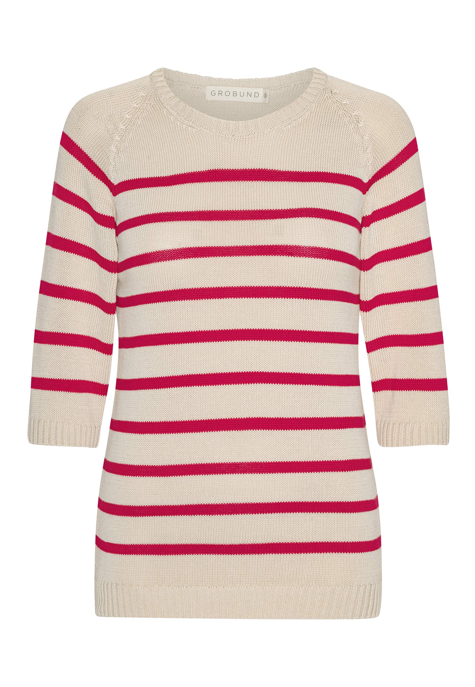 GROBUND Inga strik t-shirt - den med røde striber