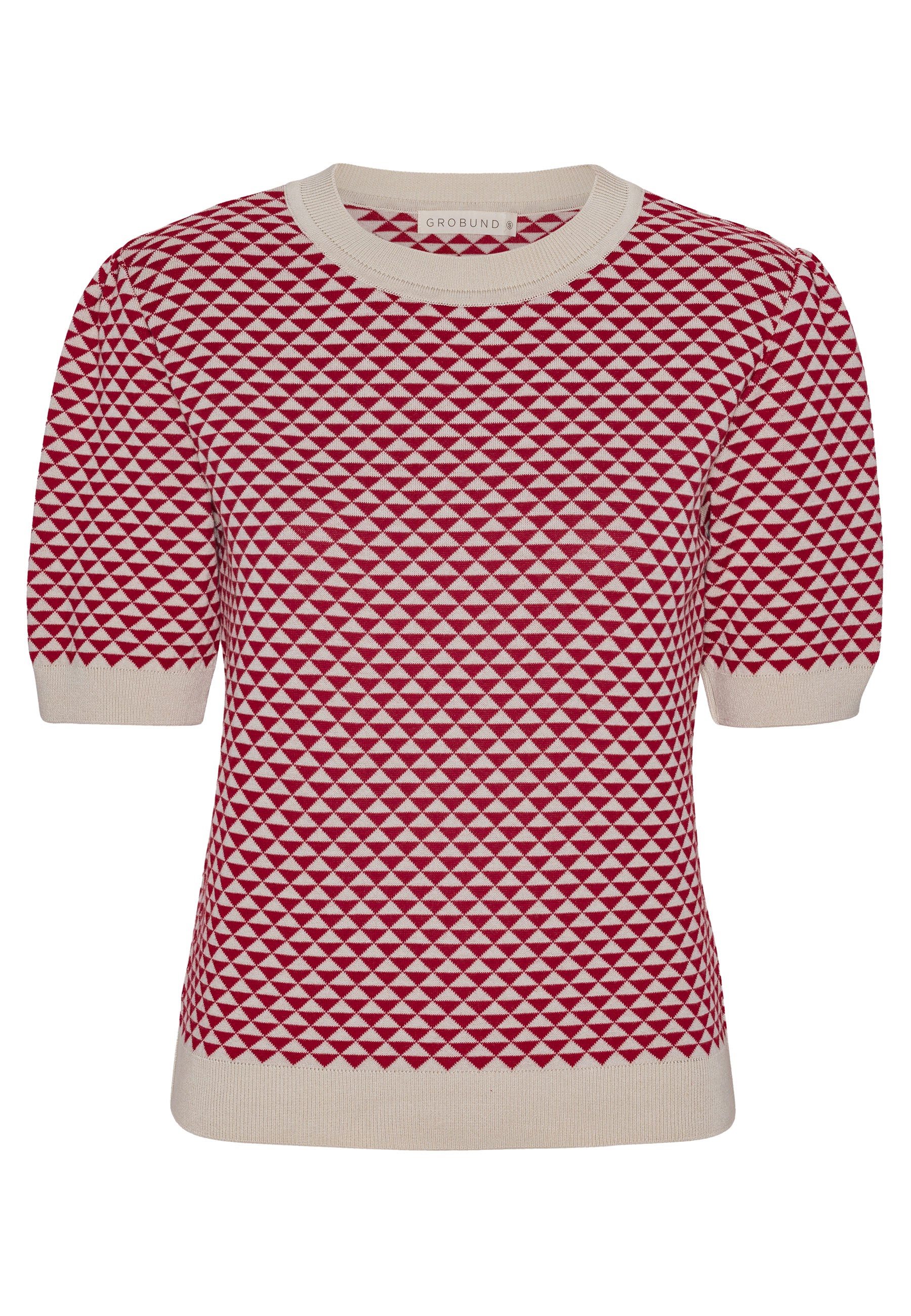 GROBUND Alva tee* - den i vinrød