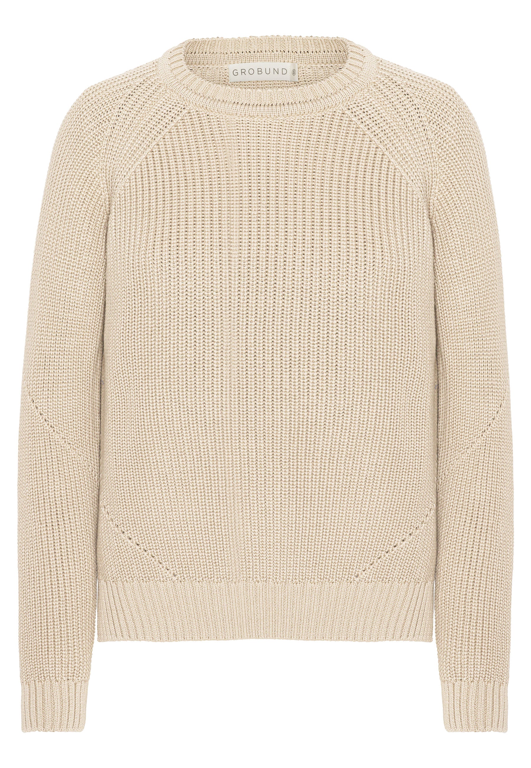 GROBUND Sally strik - den i beige