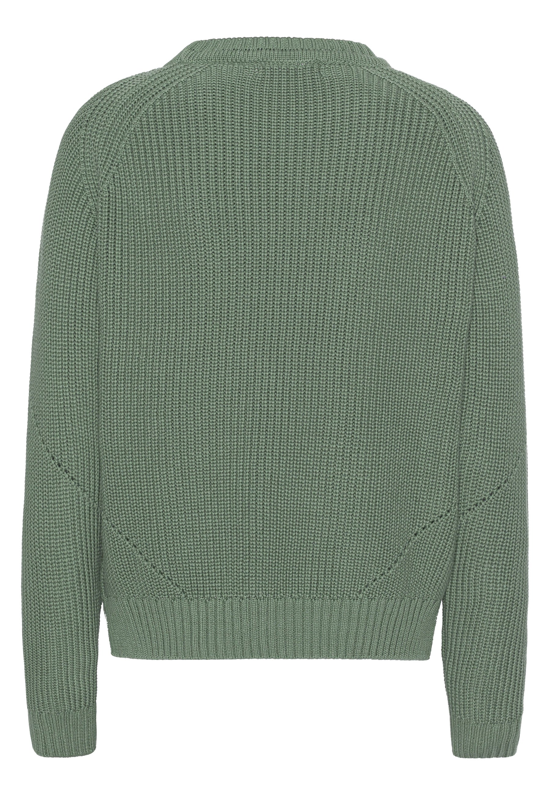 GROBUND Sally strik - den i salvie-grøn