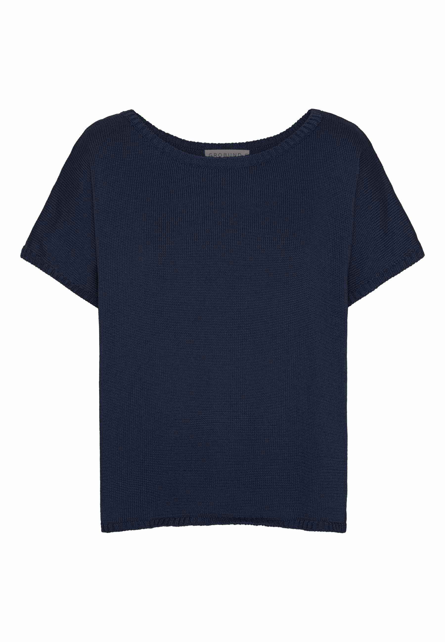 GROBUND Merle strik - den mørkeblå