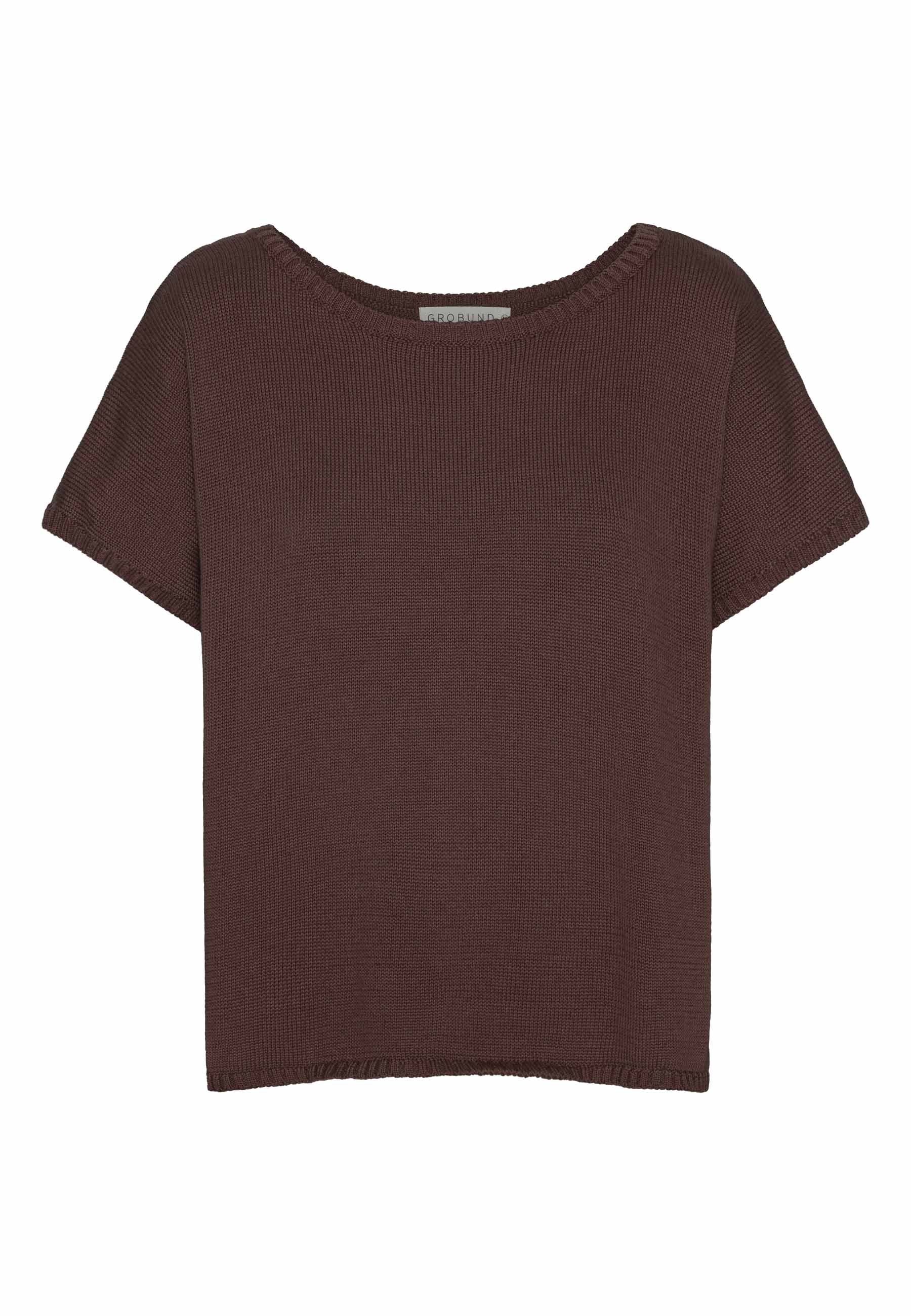 GROBUND Merle strik - den chokolade-farvede