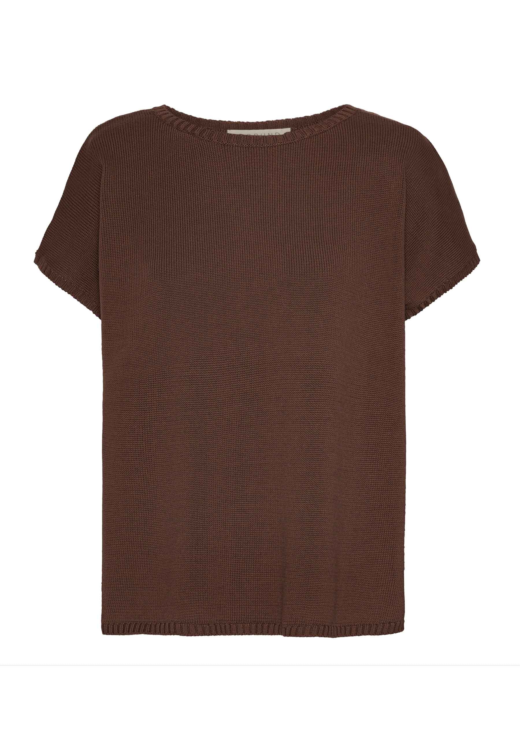 GROBUND Kirsten strik - den chokolade-farvede