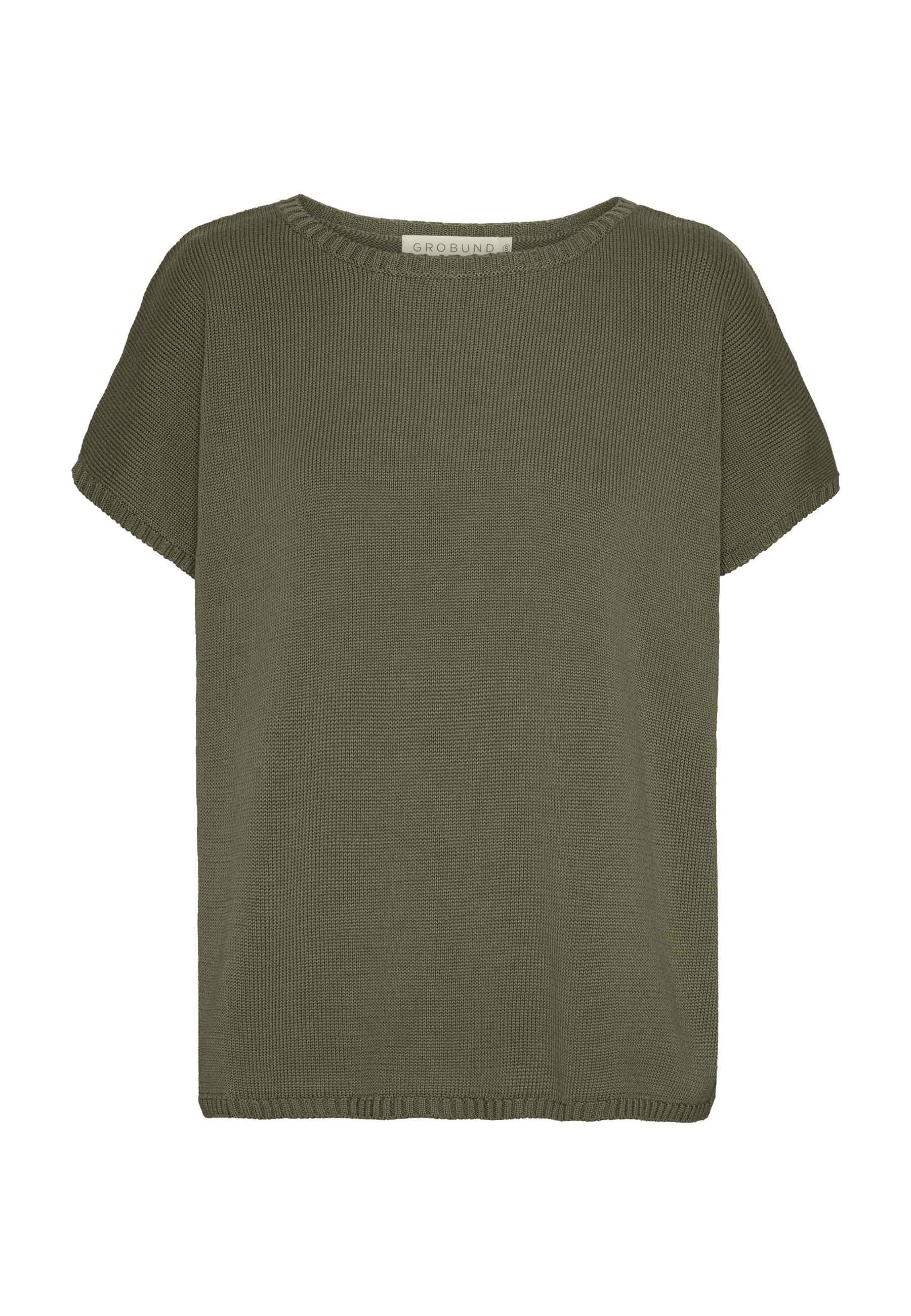 GROBUND Kirsten strik - den skov-grønne