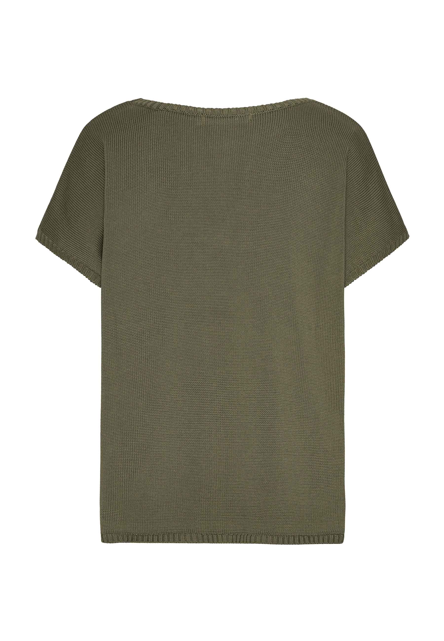 GROBUND Kirsten strik - den skov-grønne