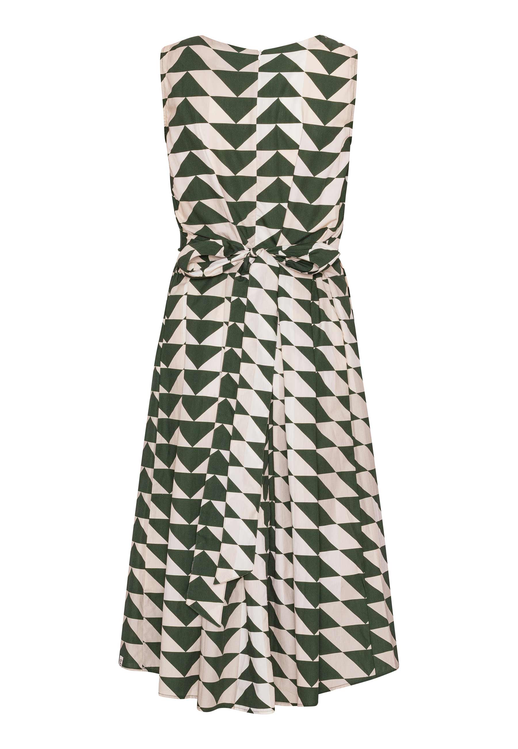 GROBUND Christiane kjolen - den i grønt quilt-mønster