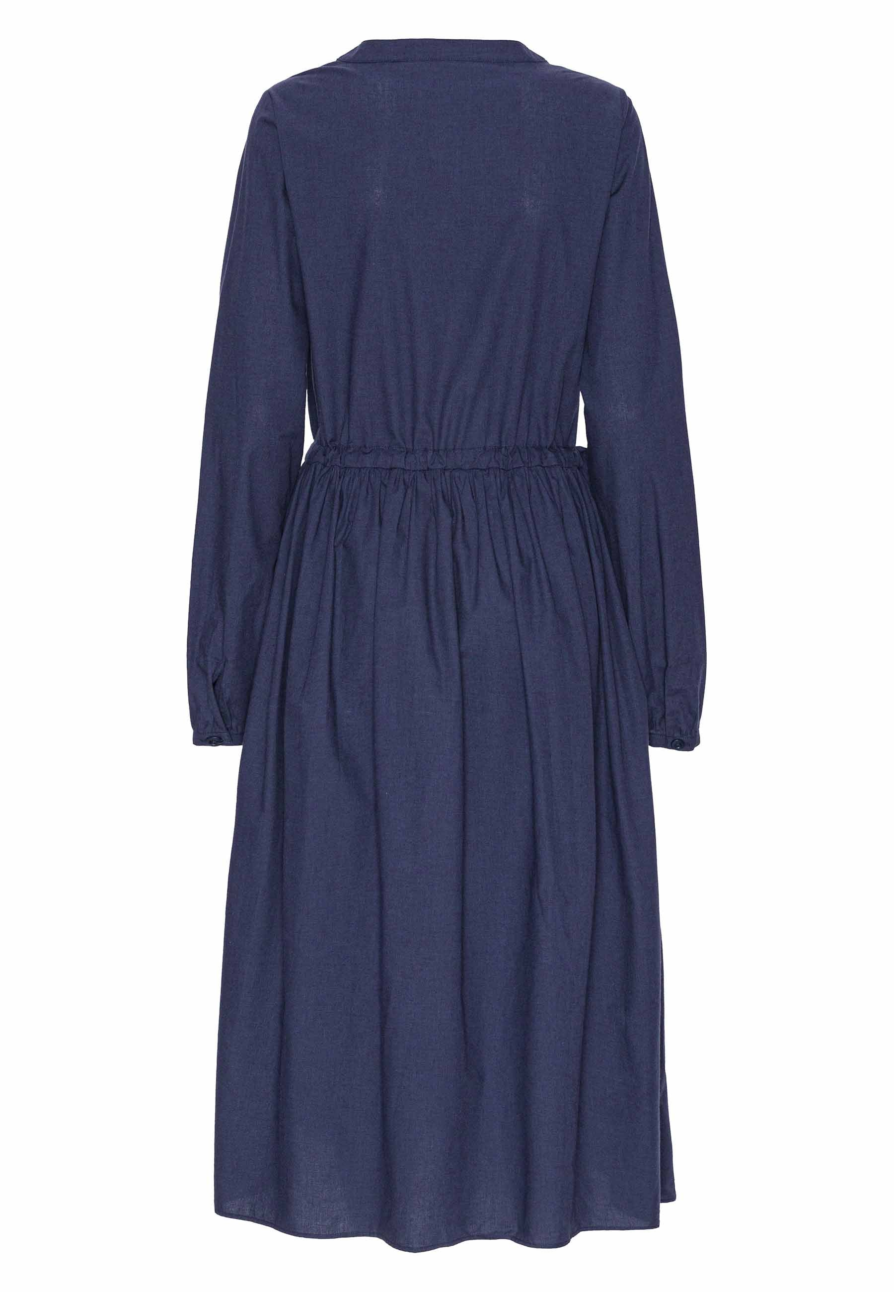 GROBUND Agnete kjolen - den i mørkeblå melange