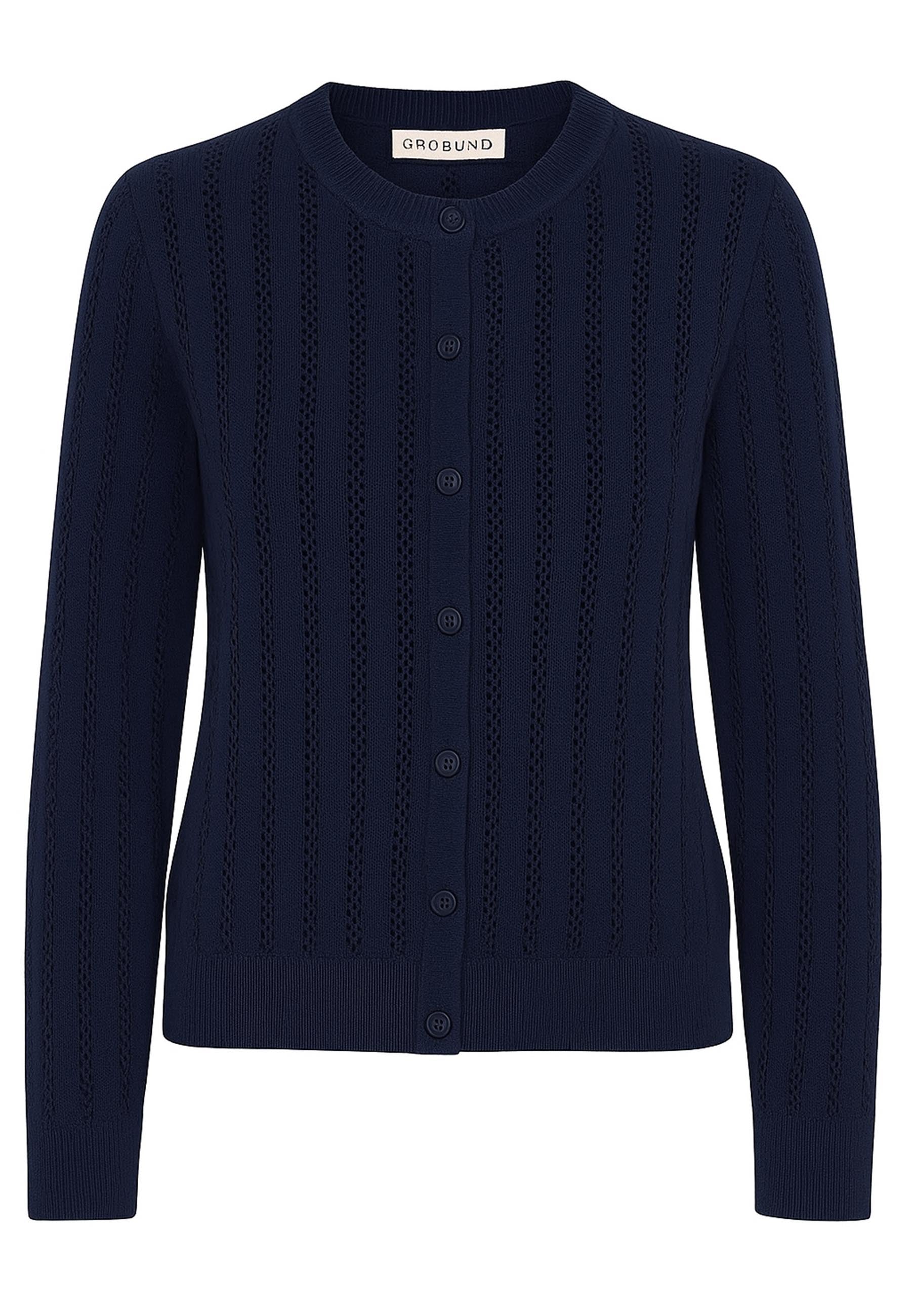 GROBUND Athene cardigan - den i navy blå