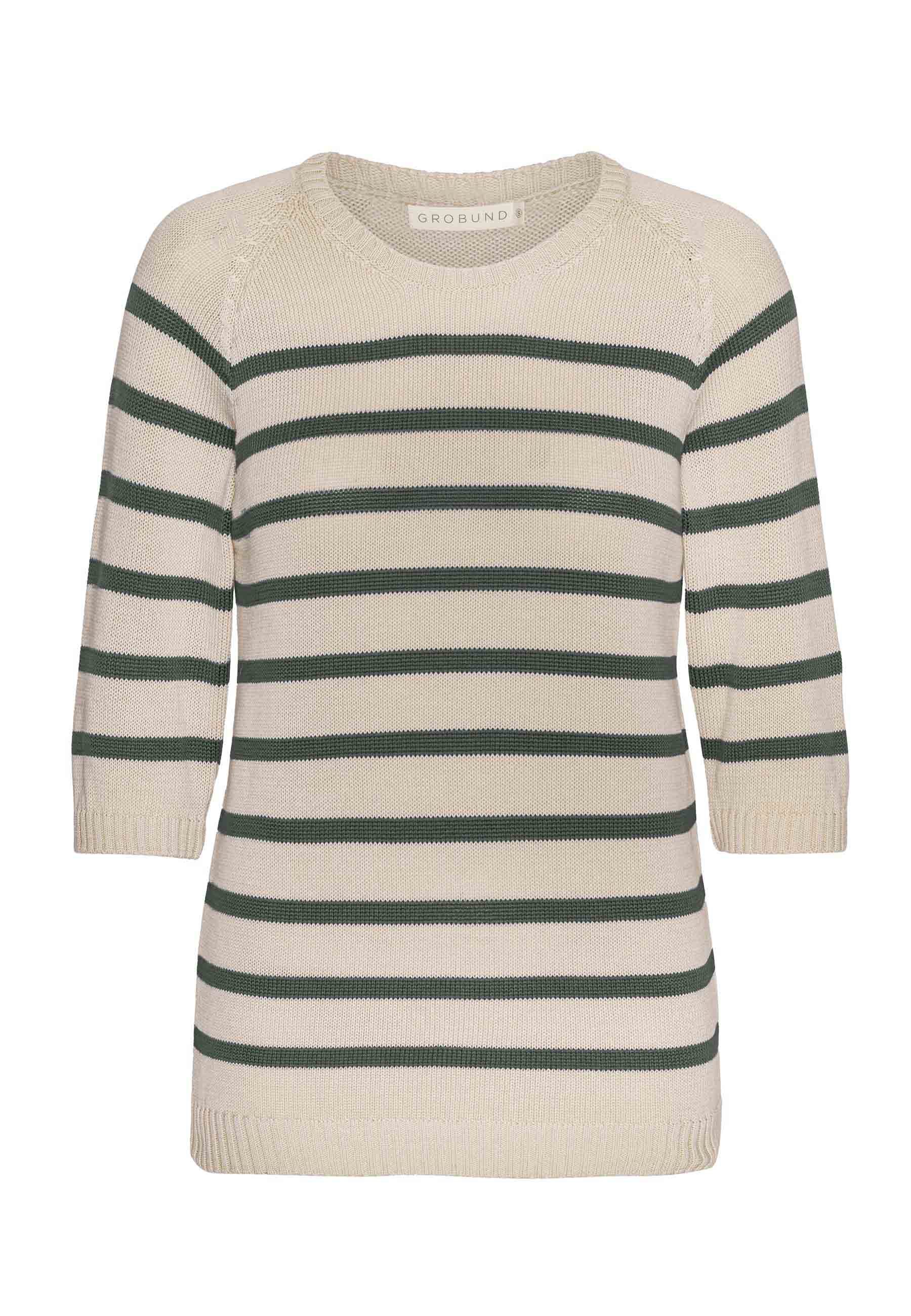 GROBUND Inga tee - den med grønne striber