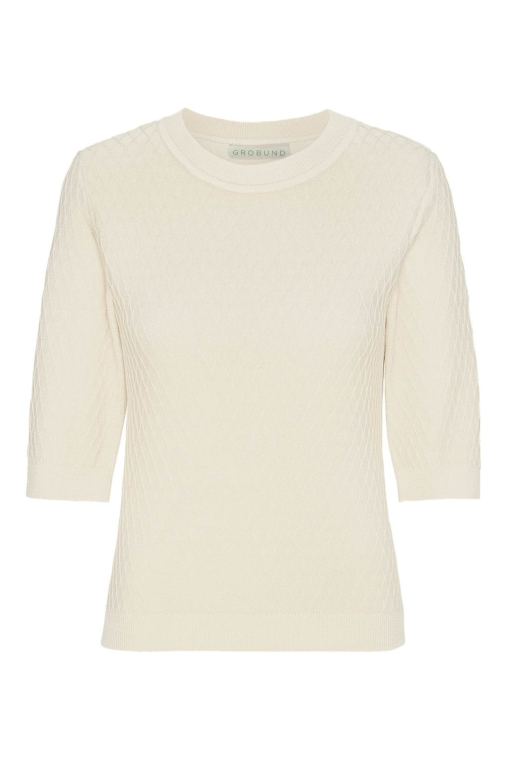 GROBUND Oda tee - den i beige