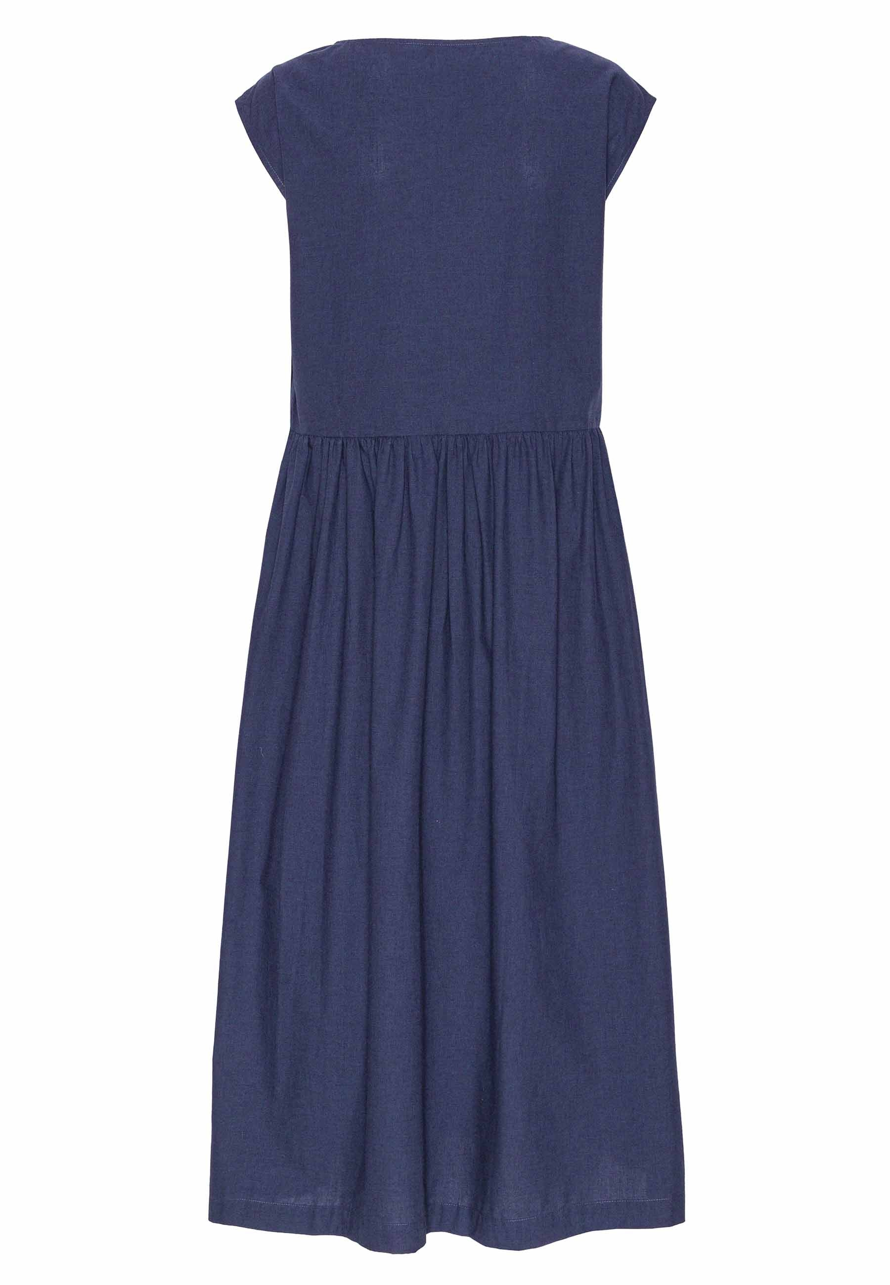 GROBUND Mathilde kjolen - den i mørkeblå melange