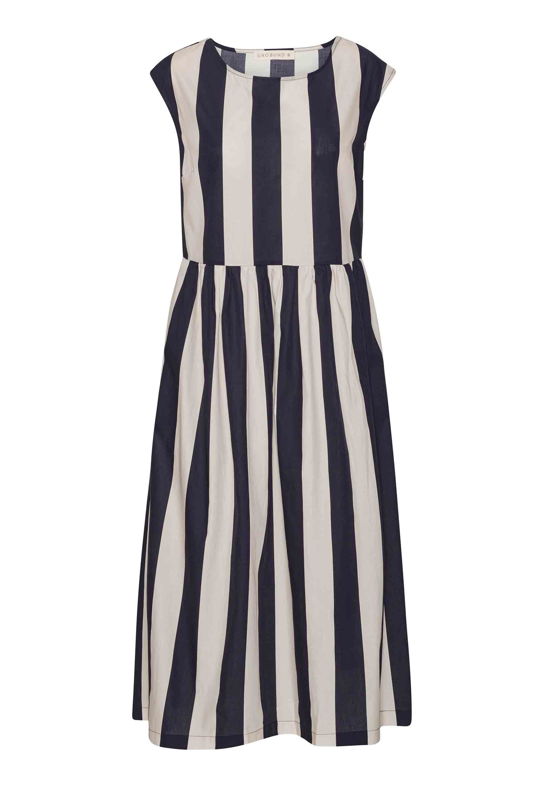 GROBUND Mathilde kjolen - den med markise-striber