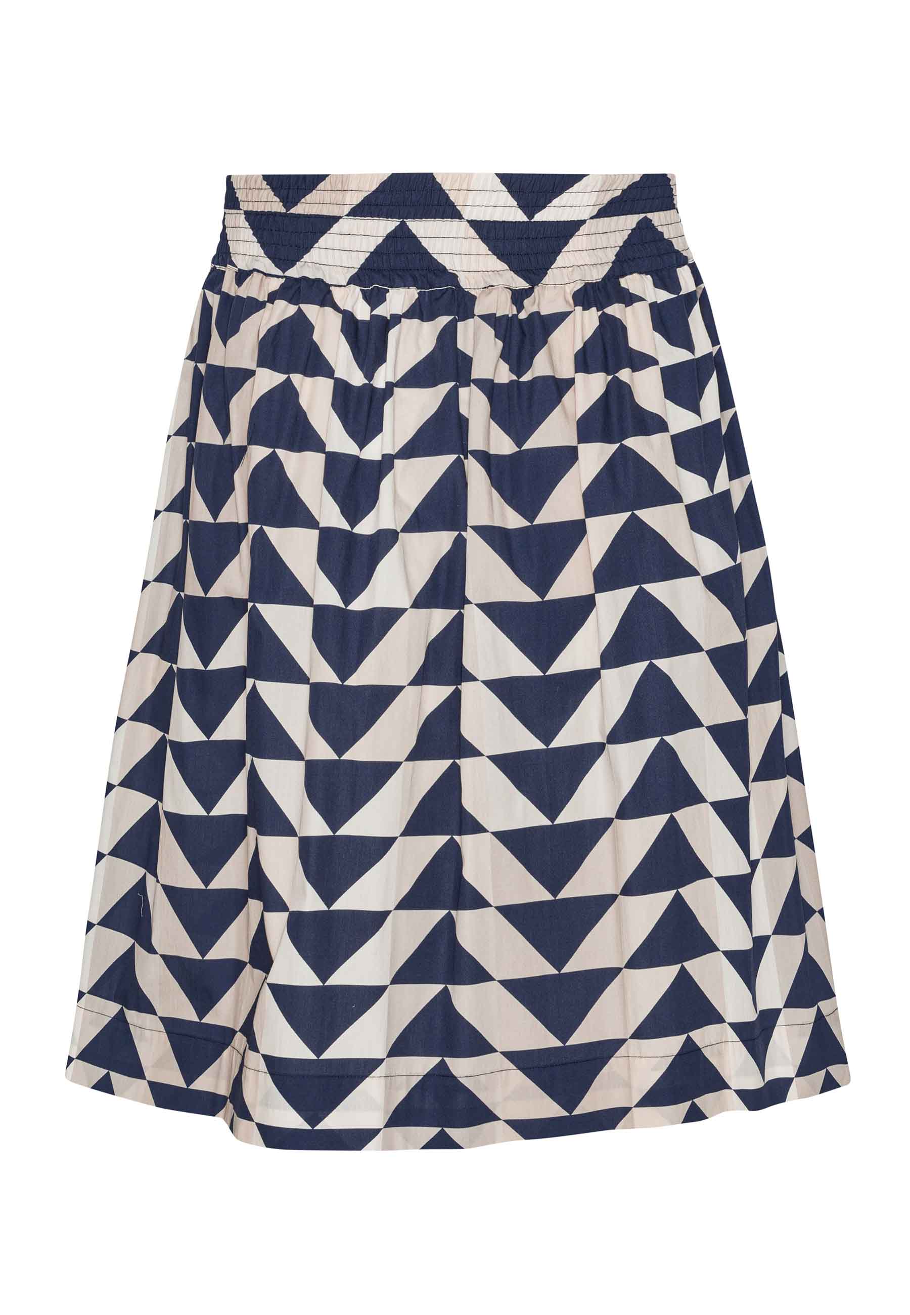 GROBUND Svala nederdelen - den i blåt quilt-mønster