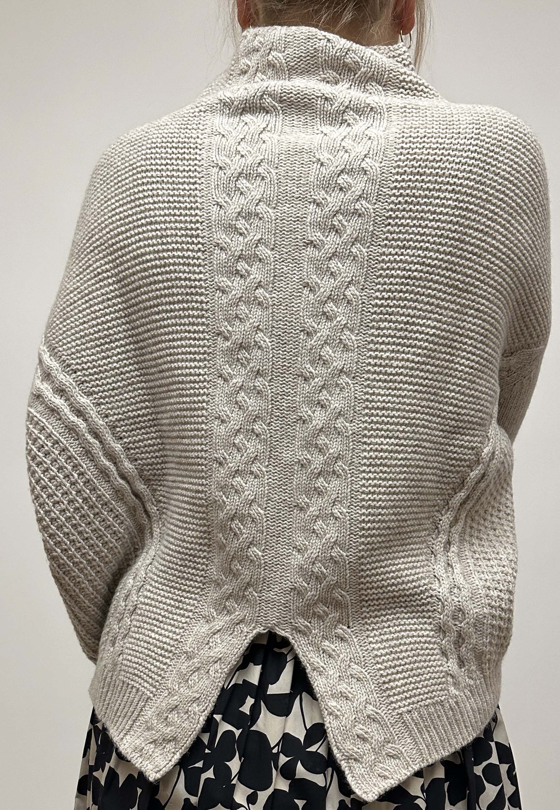 GROBUND Hermione sweater - den beige melange