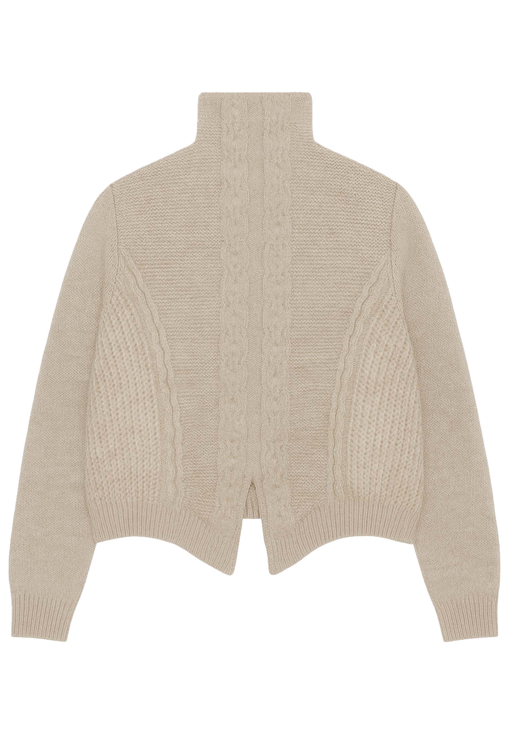 GROBUND Hermione sweater - den beige melange
