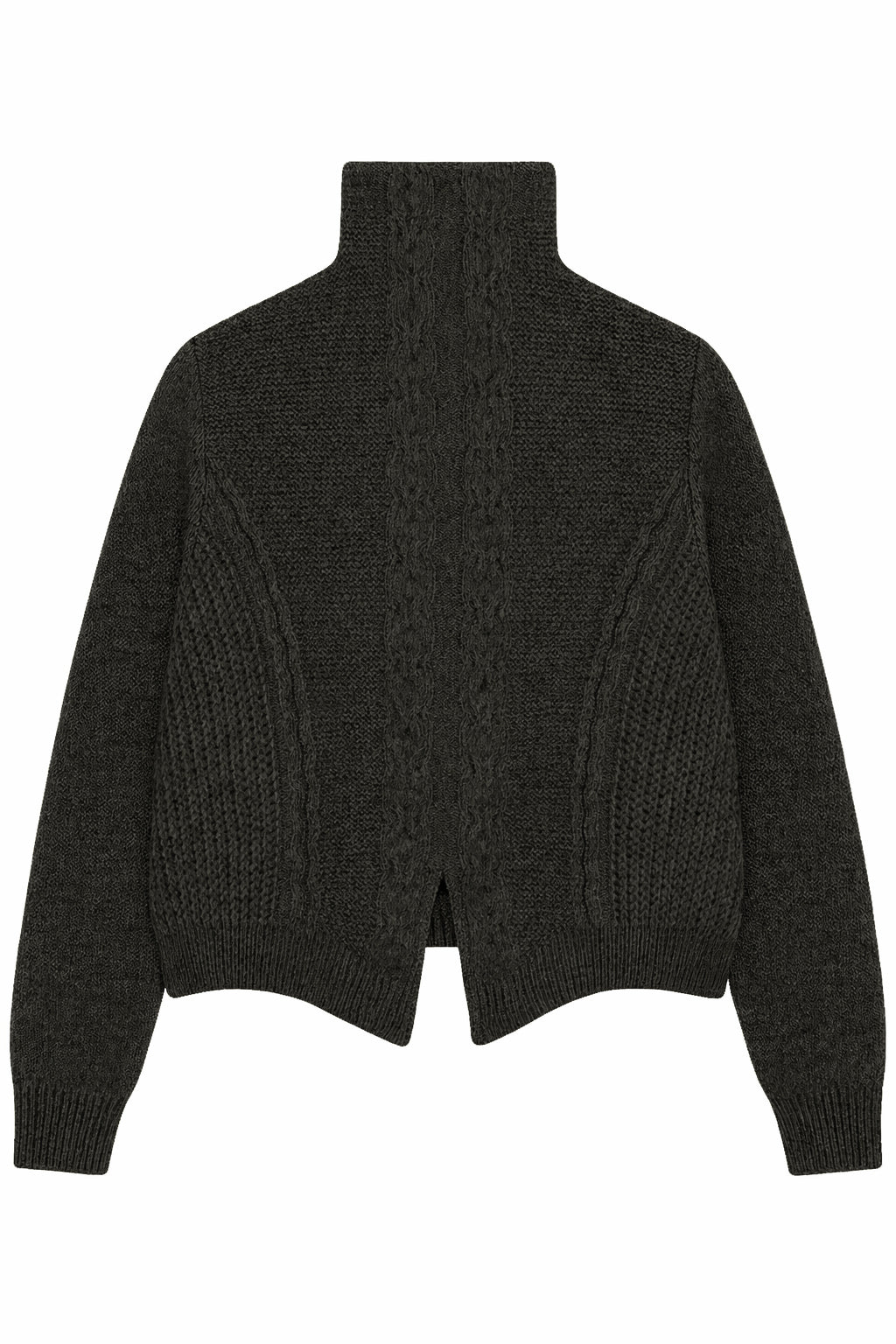 GROBUND Hermione sweater - den mørkegrå melange