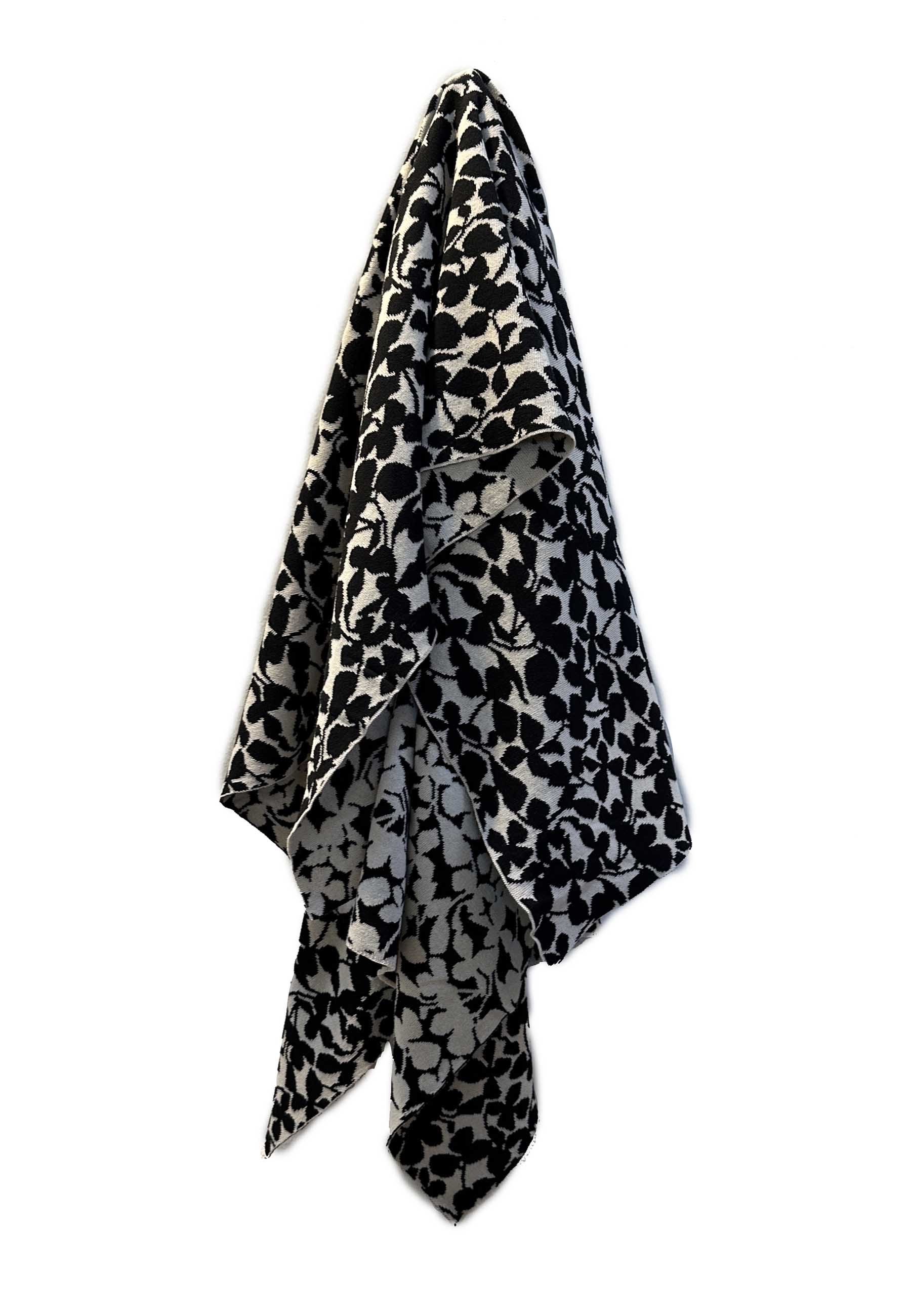 GROBUND Lotte strik tørklæde - det i Night flower