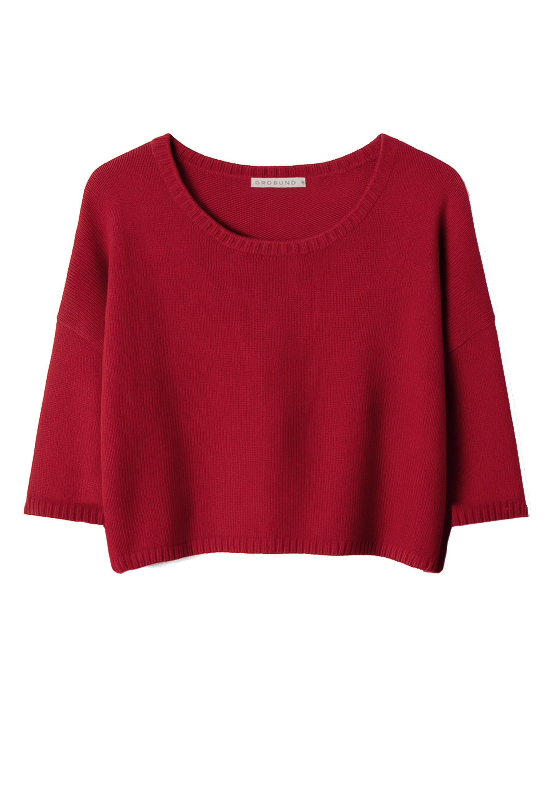 GROBUND Nöel uld tee - julerød