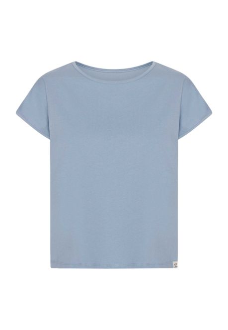 GROBUND Karen t-shirten - den korte i himmelblå