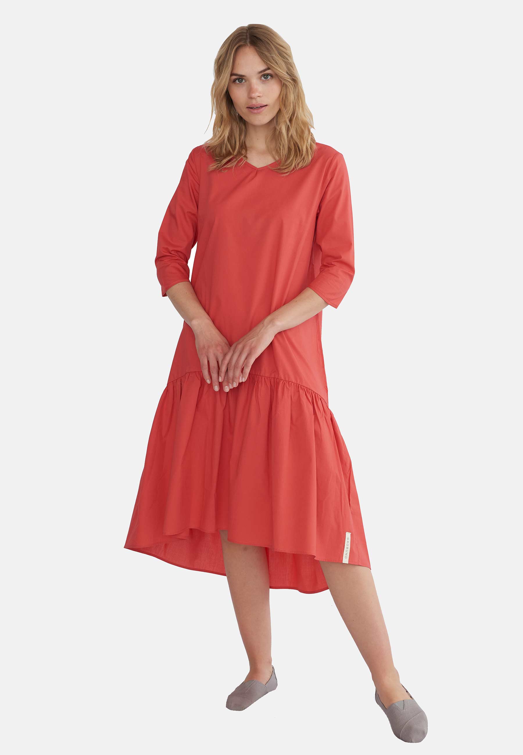 GROBUND Manilla kjolen – den boheme i ribsrød