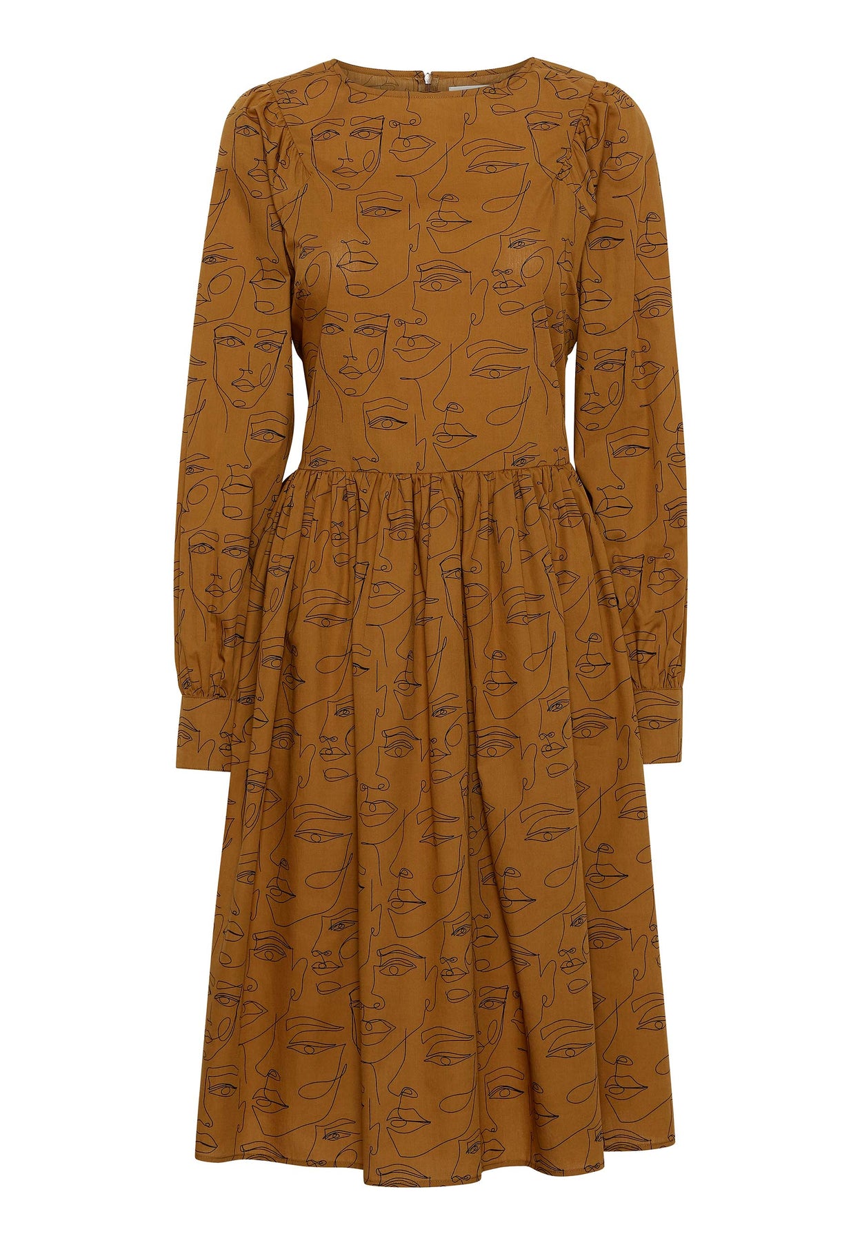 GROBUND Sibyl kjolen - den med det brede bindebånd