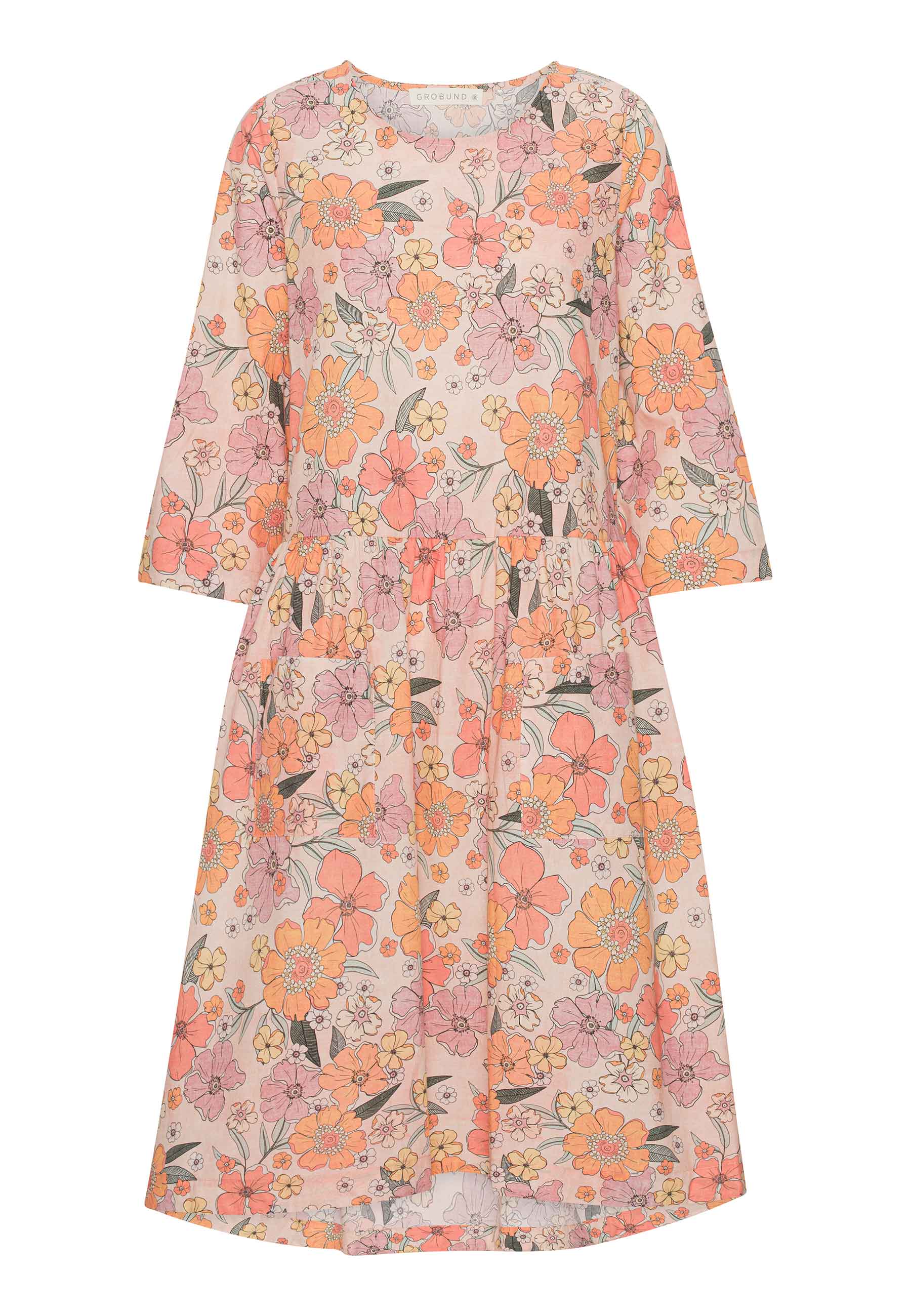 GROBUND Nuka kjolen - den i retroprint