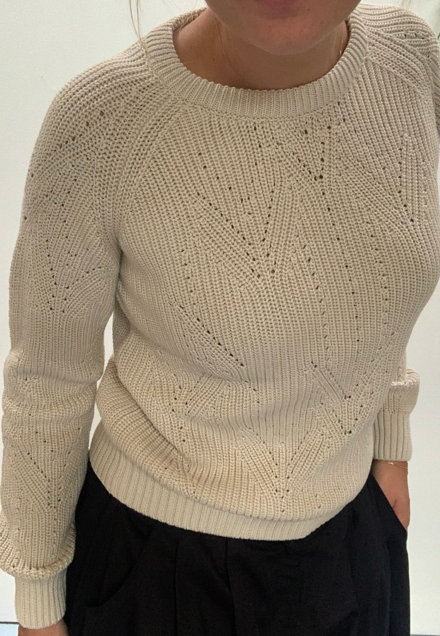 GROBUND Filuca strikken - den i Beige