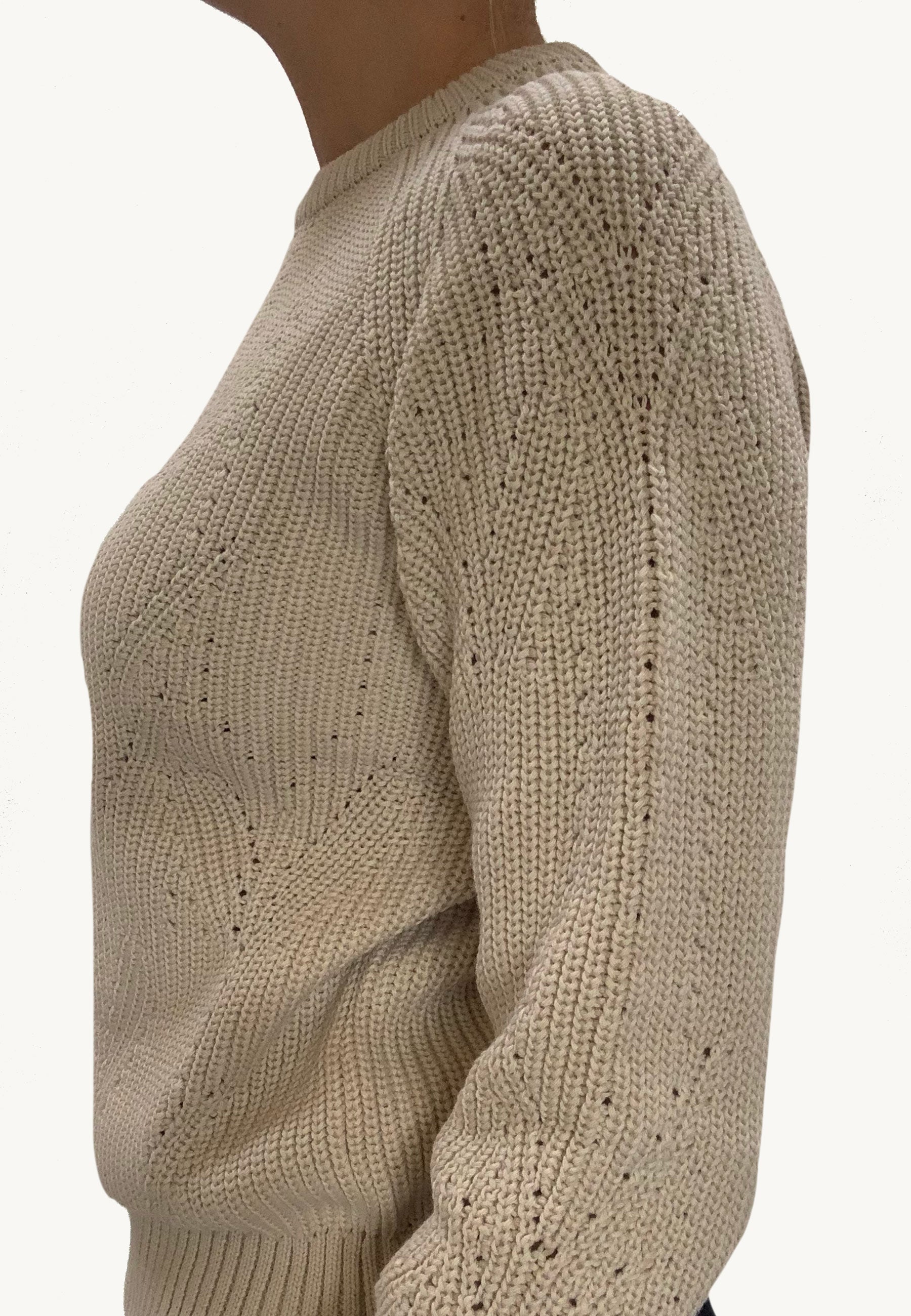 GROBUND Filuca strikken - den i Beige