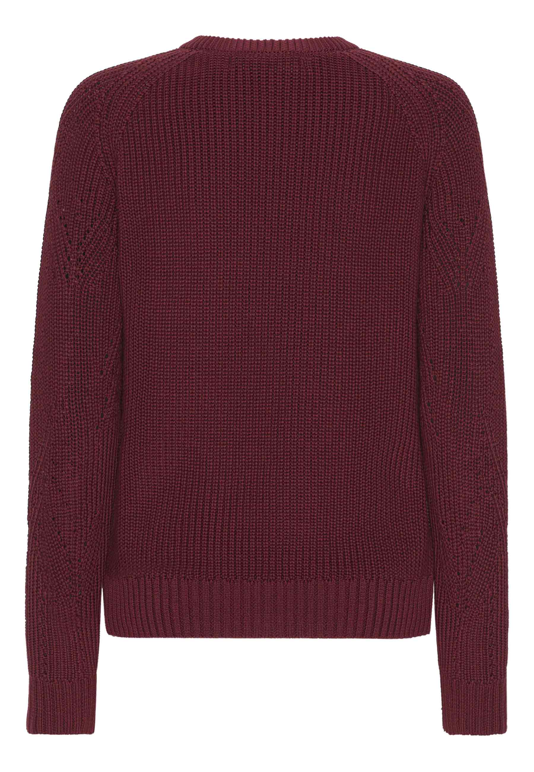 GROBUND Filuca strikken - den i Mørk blomme