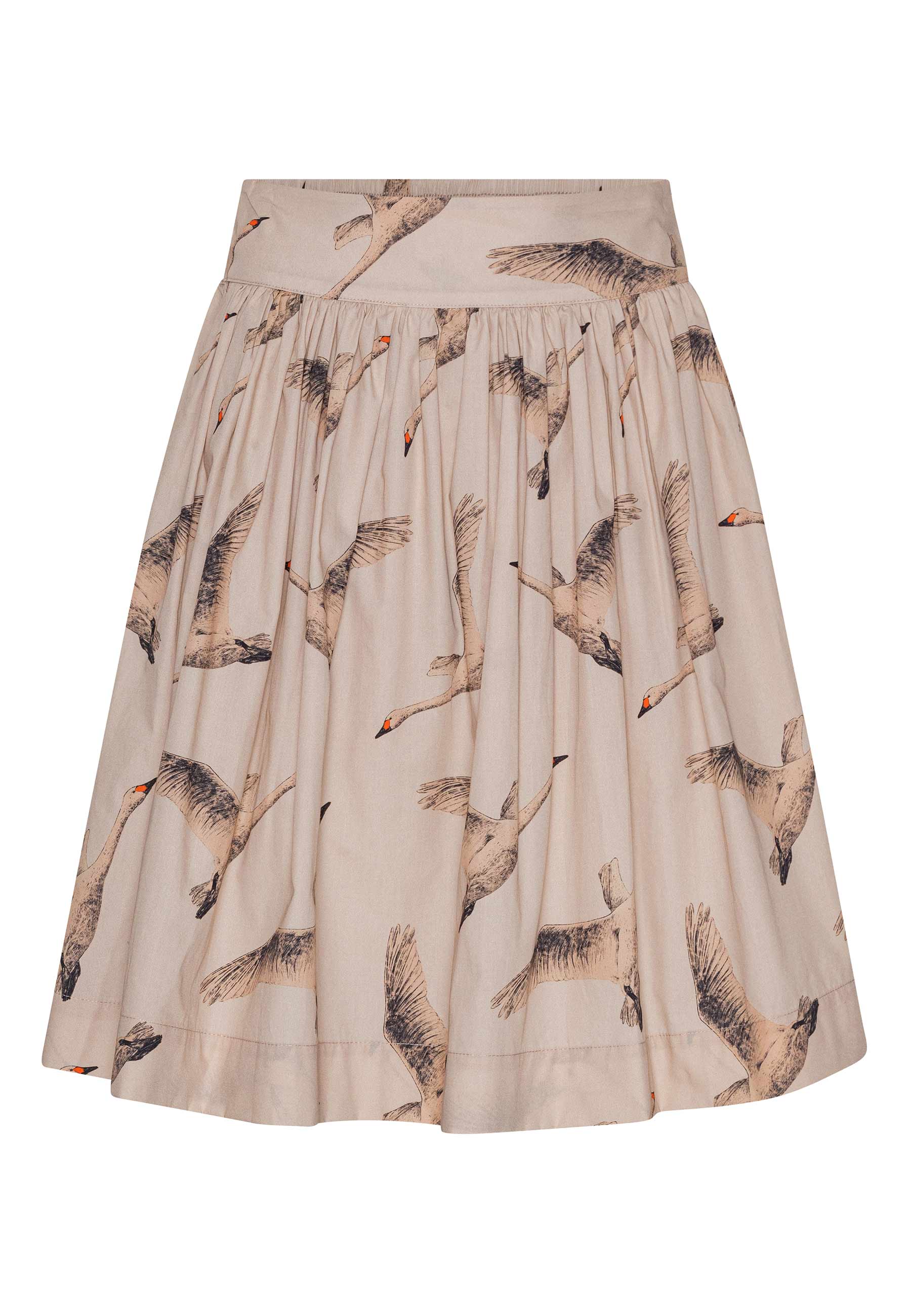 GROBUND Svala nederdelen - den med smukke gæs