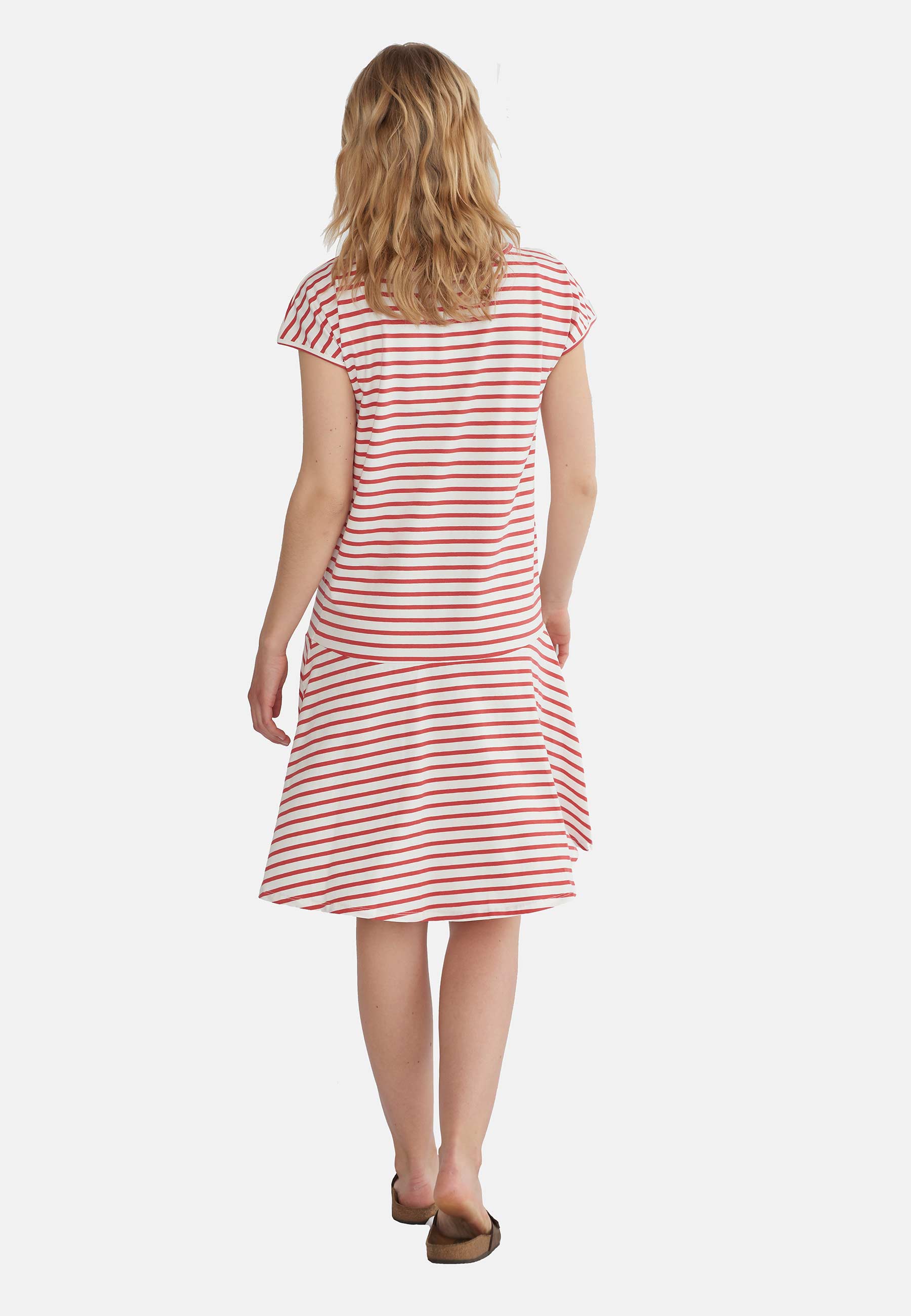 GROBUND Marianne kjolen - den med ribsrøde striber
