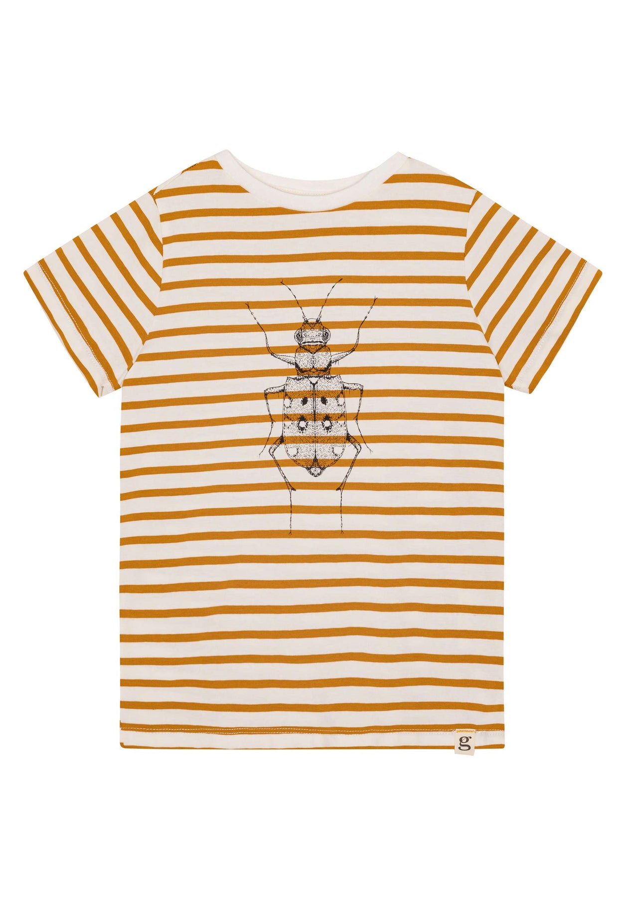 GROBUND Chris t-shirten mini - den med gyldne striber og sandspringer