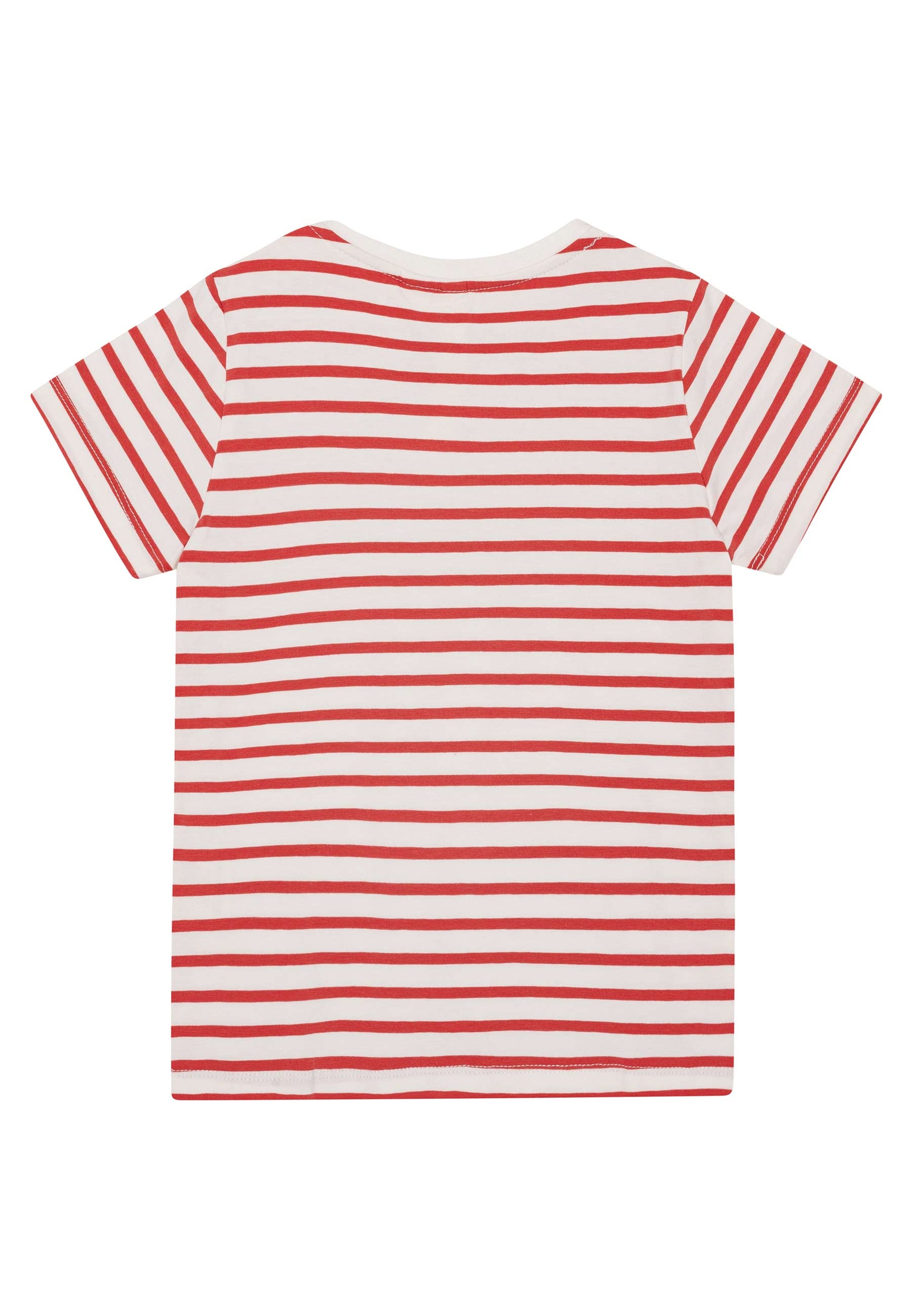 GROBUND Chris t-shirten mini - den med ribsrøde striber og bi