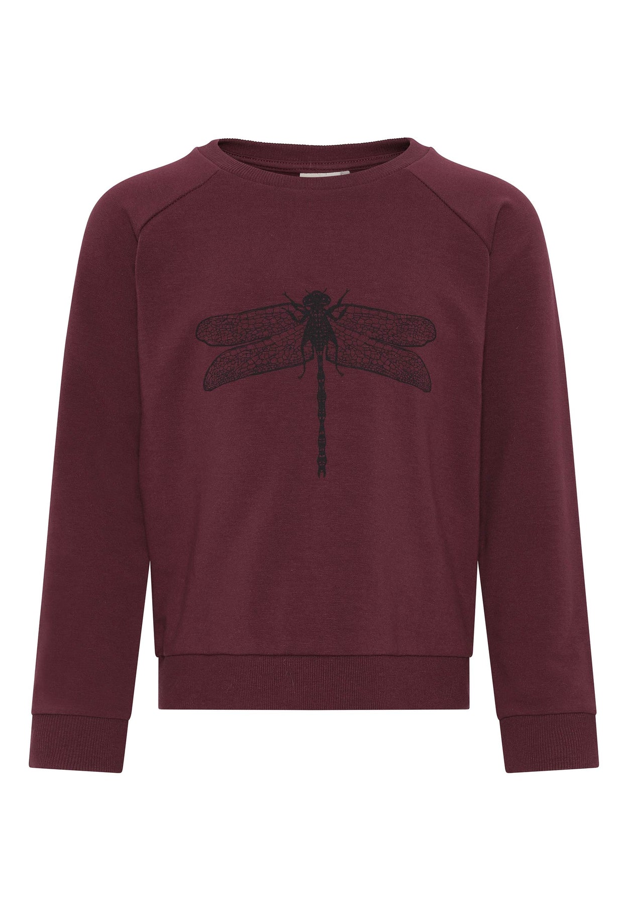 GROBUND Calle sweatshirten mini - den i brombærfarvet med guldsmed